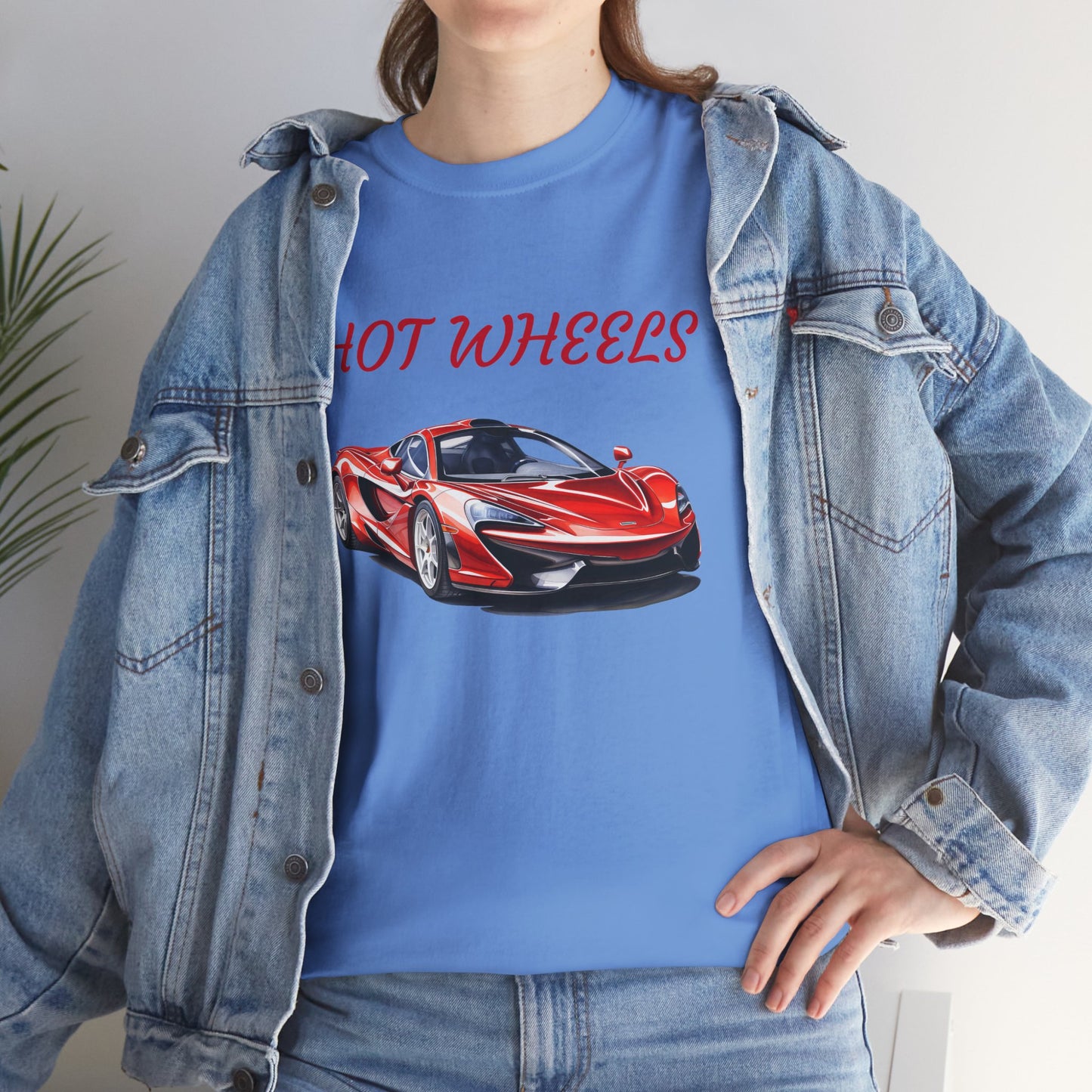 Princess Grace Hot Wheels Car Graphic Unisex Heavy Cotton Tee