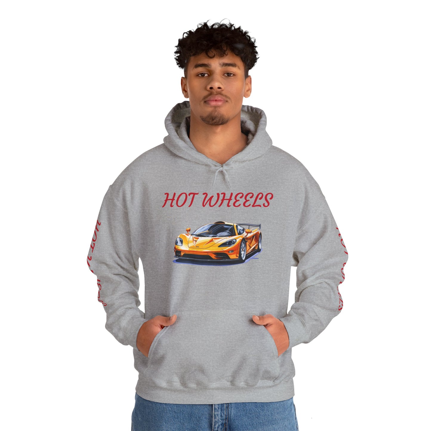 Princess Grace Hot Wheels Unisex Hooded Sweatshirt Retro Car Art