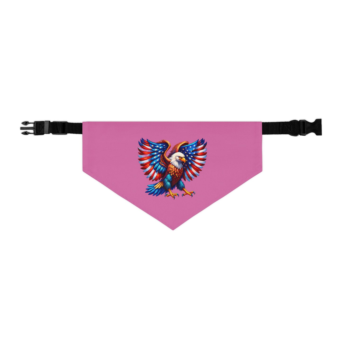 Princess Grace Patriotic Eagle Pet Bandana Collar for Dogs