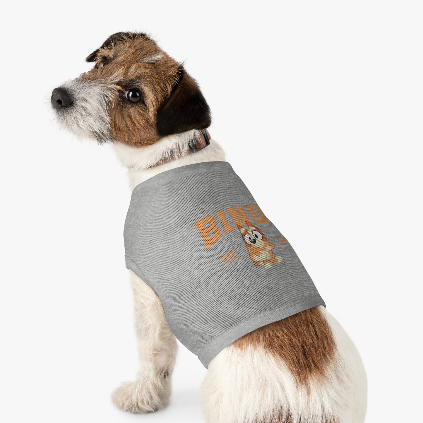 Princess Grace BLUEY Cute Pet Tank Top Bingo Design for Dogs Perfect Summer Outfit