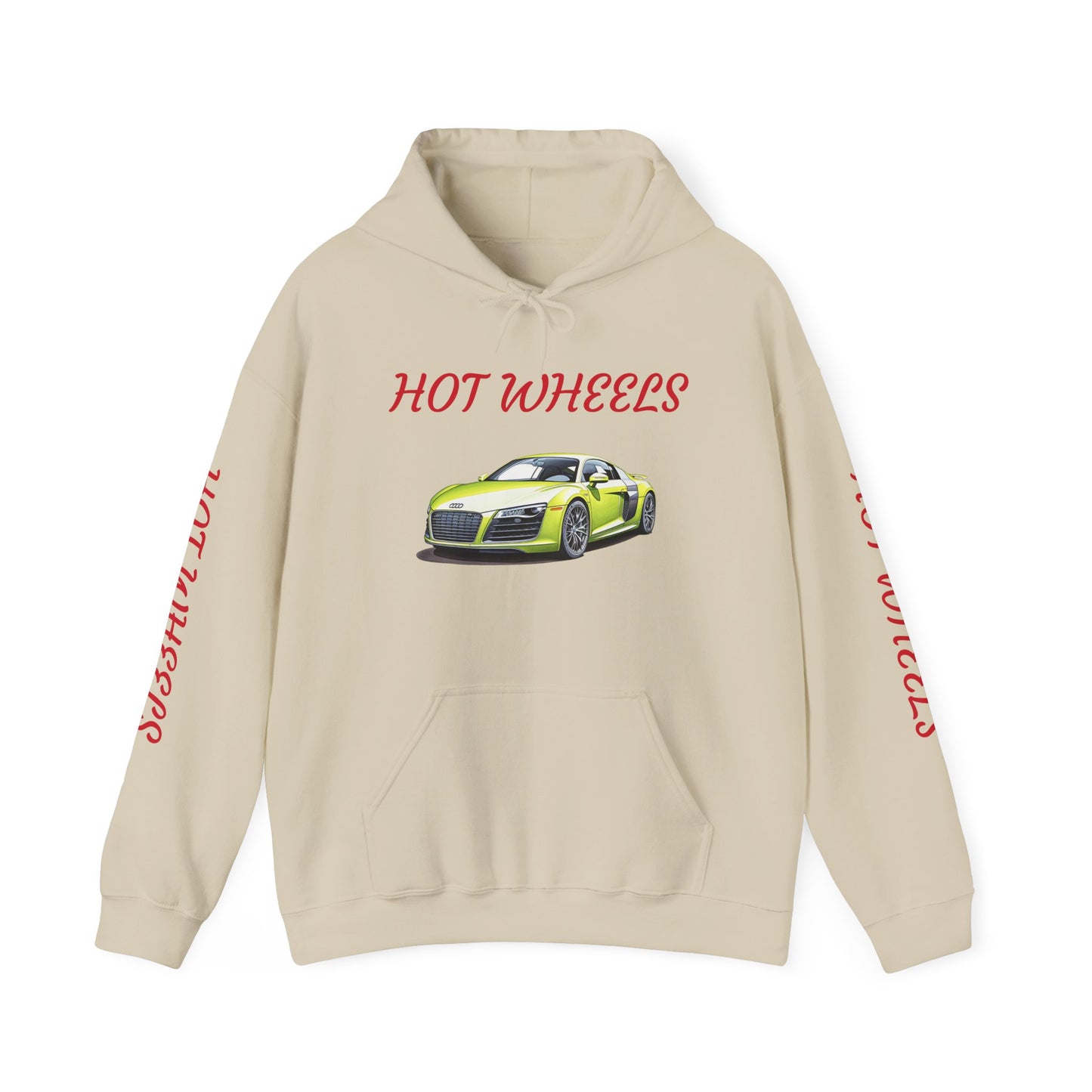 Princess Grace Hot Wheels Unisex Hooded Sweatshirt Cool Car Design for Auto Enthusiasts