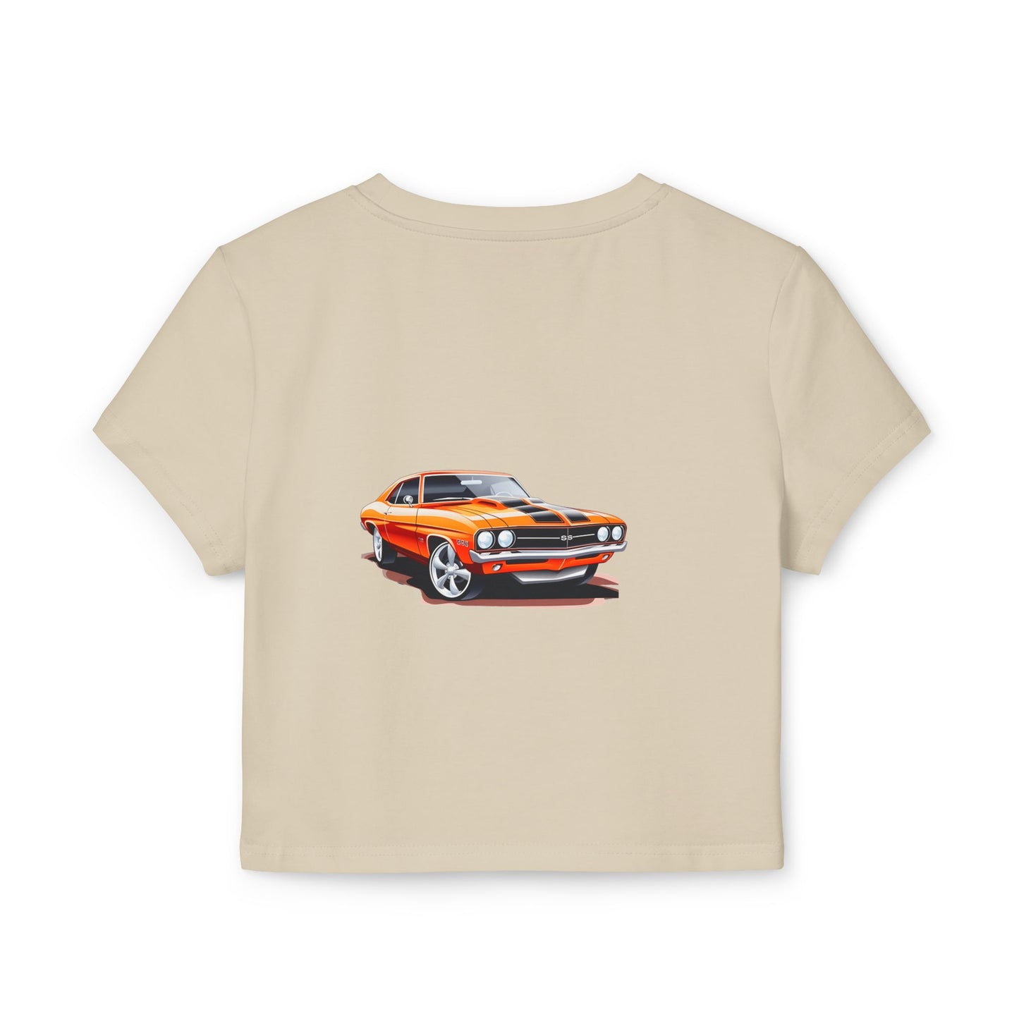 Princess Grace Vintage Hot Wheels Women's Baby Tee Retro Car Graphic Crop Top