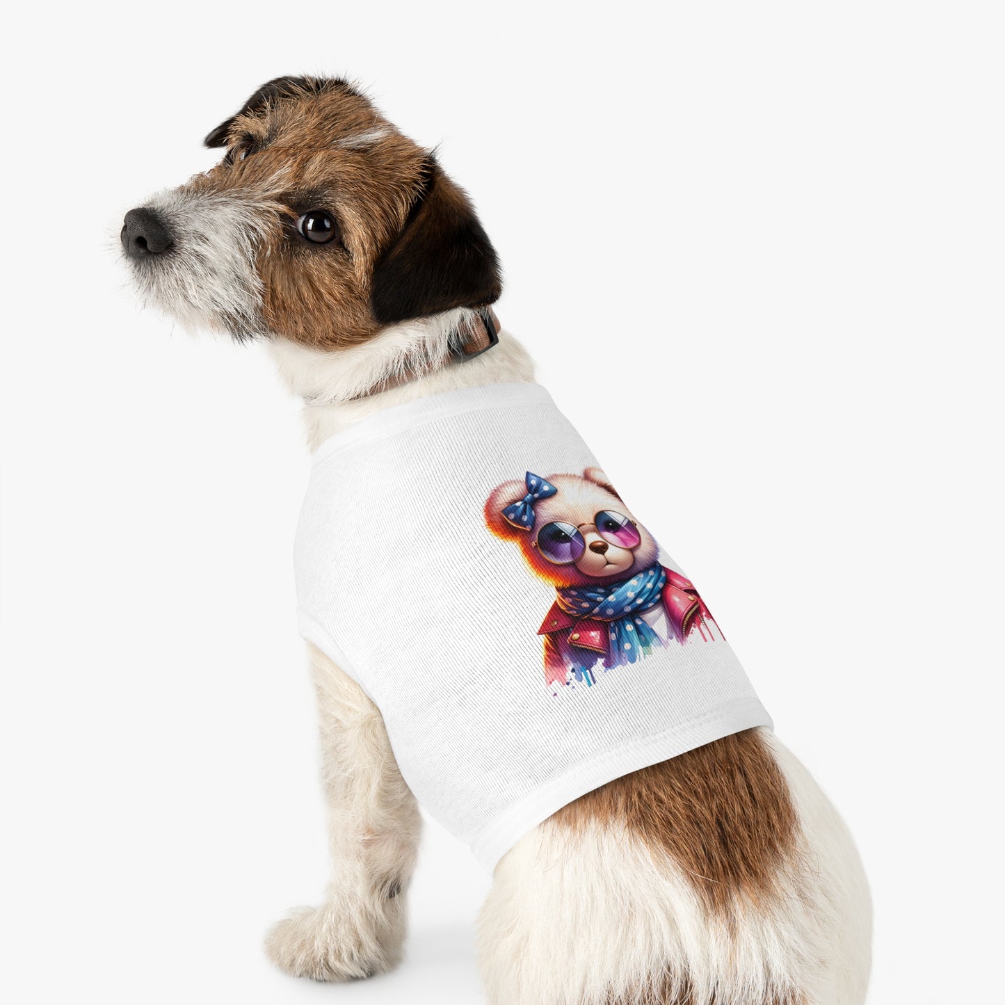 Princess Grace CUTE Trendy Pet Tank Top with Stylish Bear Design
