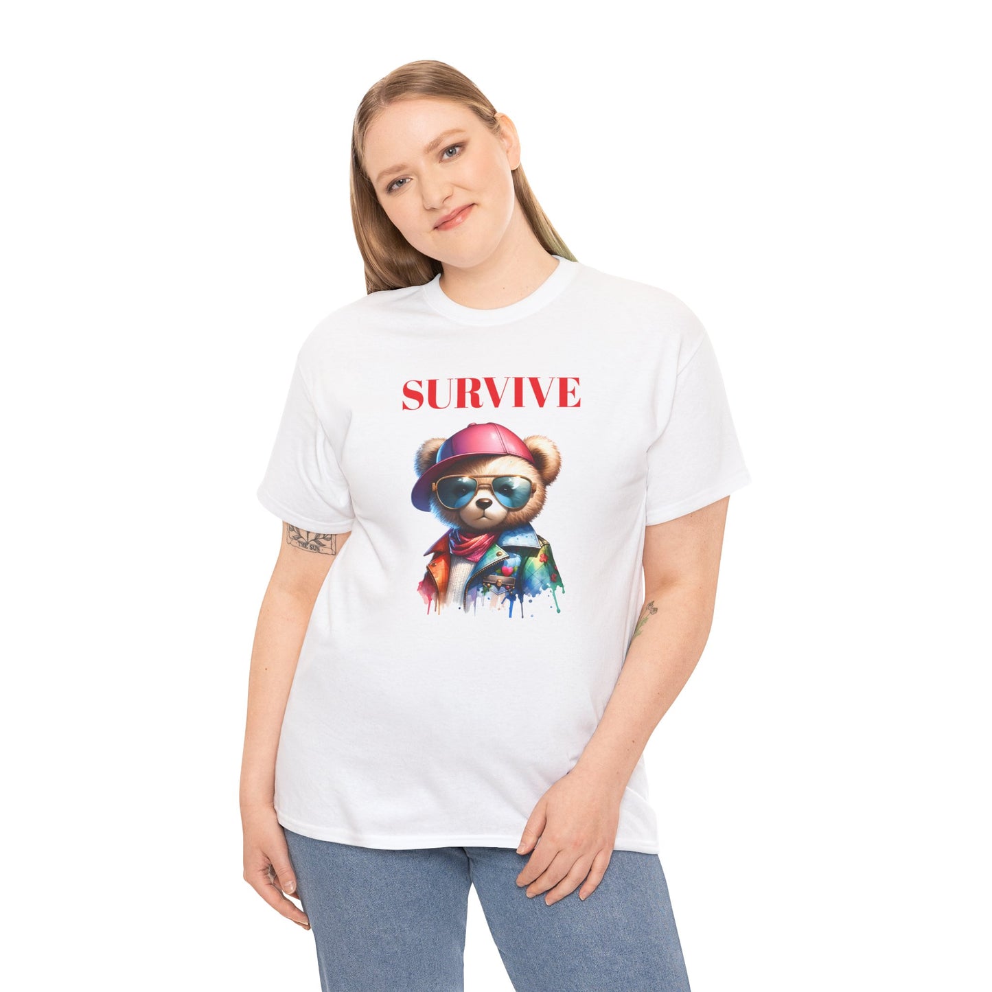 Princess Grace SURVIVE Unisex Heavy Cotton Tee