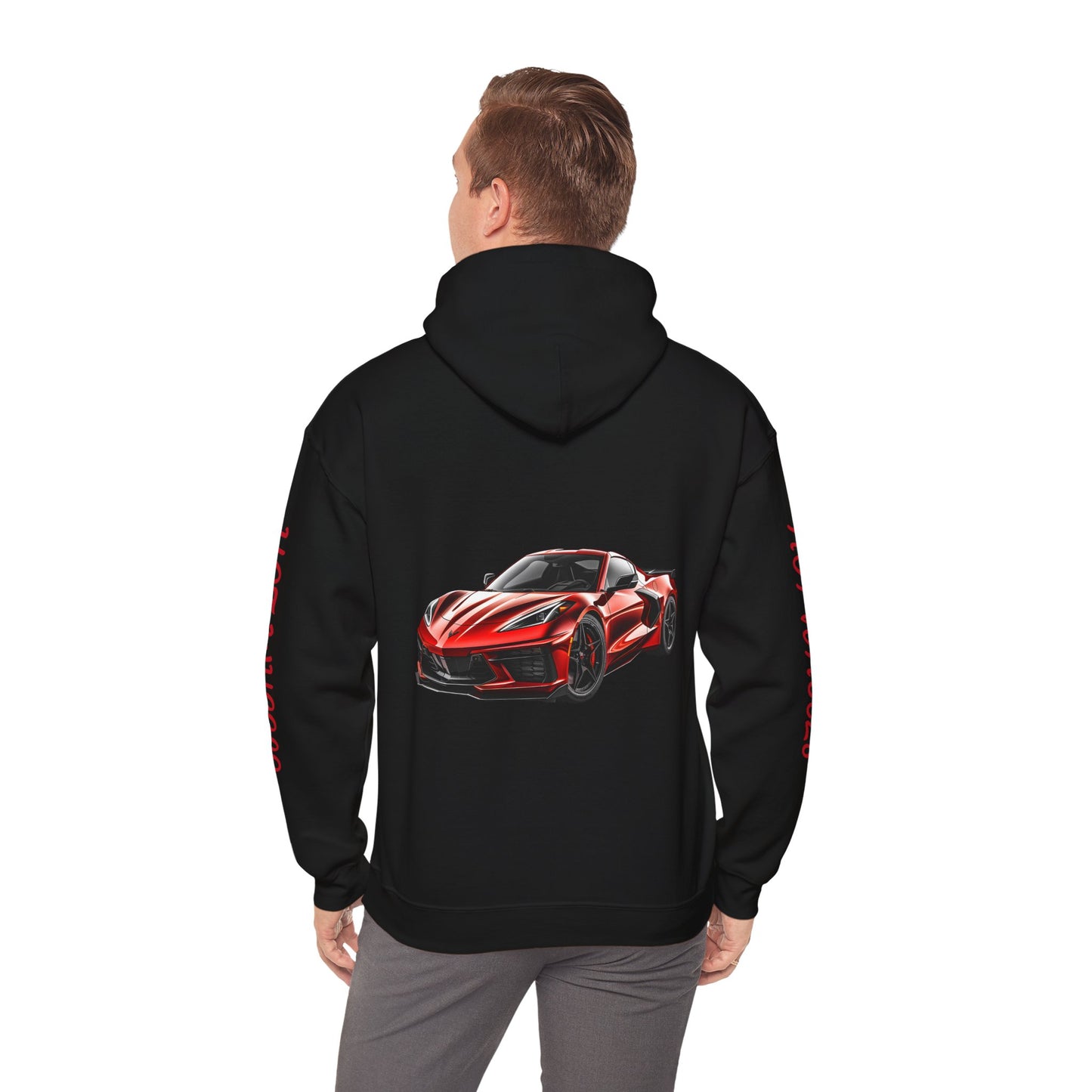 Princess Grace Hot Wheels Unisex Hooded Sweatshirt Stylish Car Graphic Sweatshirt for Car Enthusiasts
