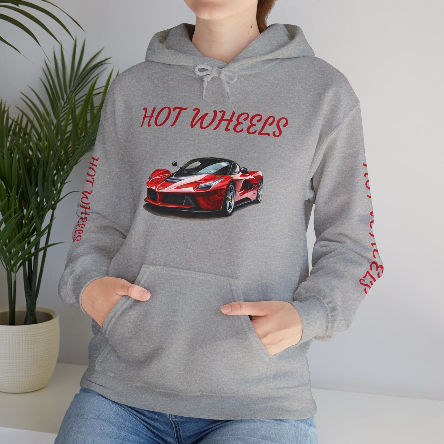 Princess Grace Hot Wheels Unisex Heavy Blend Hooded Sweatshirt Car Lover's Apparel