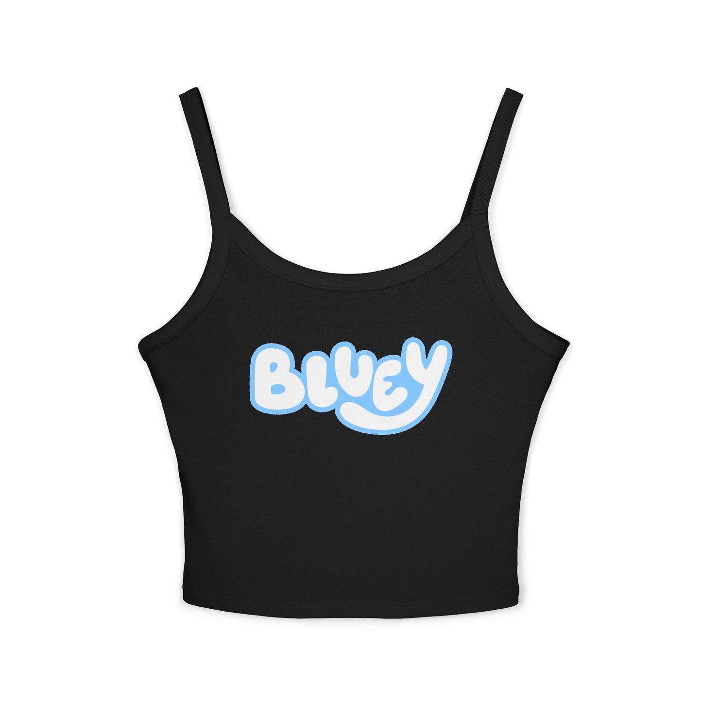 Princess Grace Bluey Spaghetti Strap Tank Top for Women Cute Cartoon Graphic