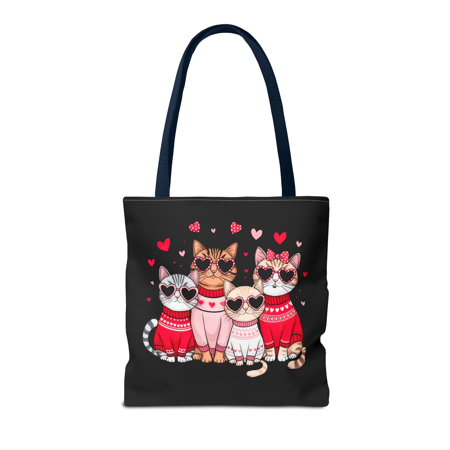 Princess Grace Cute Cat Lovers Tote Bag Valentine's Day Accessories