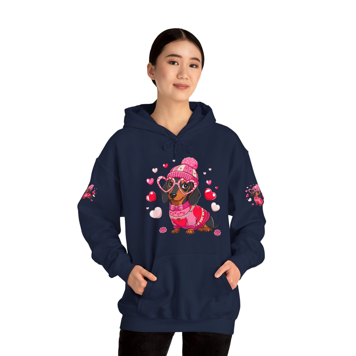 Princess Grace Cute Dachshund Love Sweatshirt for Dog Lovers