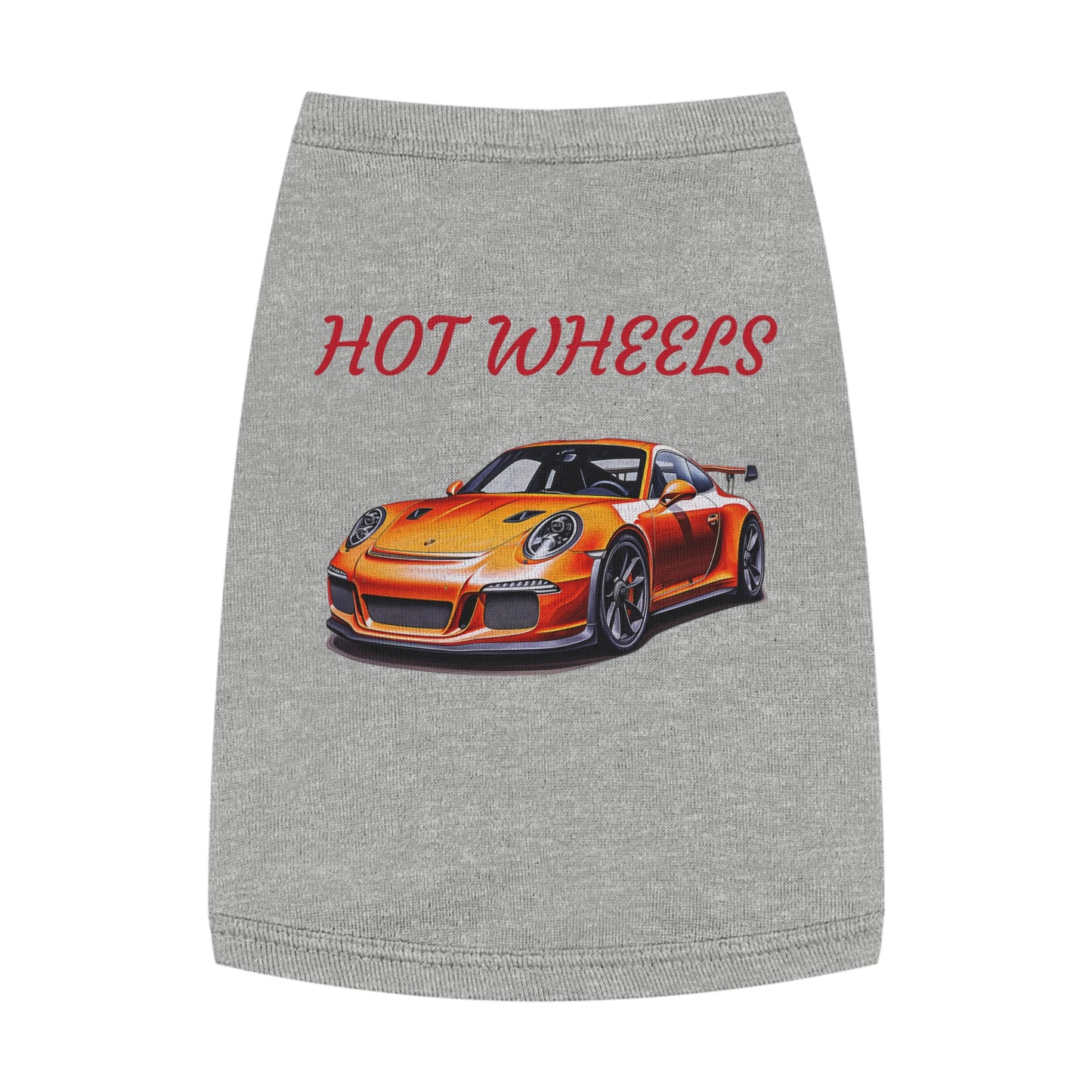 Princess Grace Hot Wheels Cool Car Pet Tank Top Design for Stylish Pets
