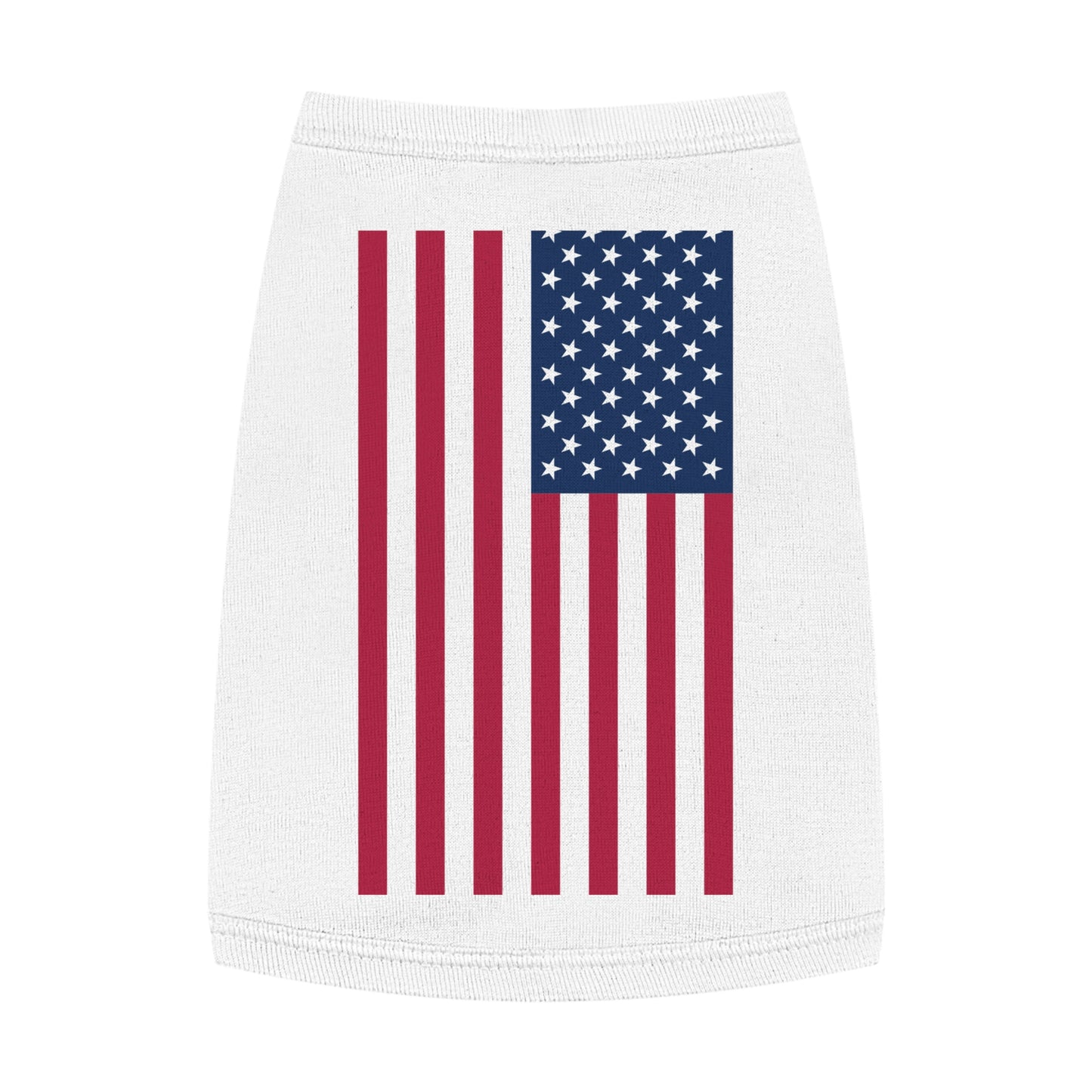 Princess Grace American Flag Pet Tank Top Comfortable Patriotic Apparel for Dogs