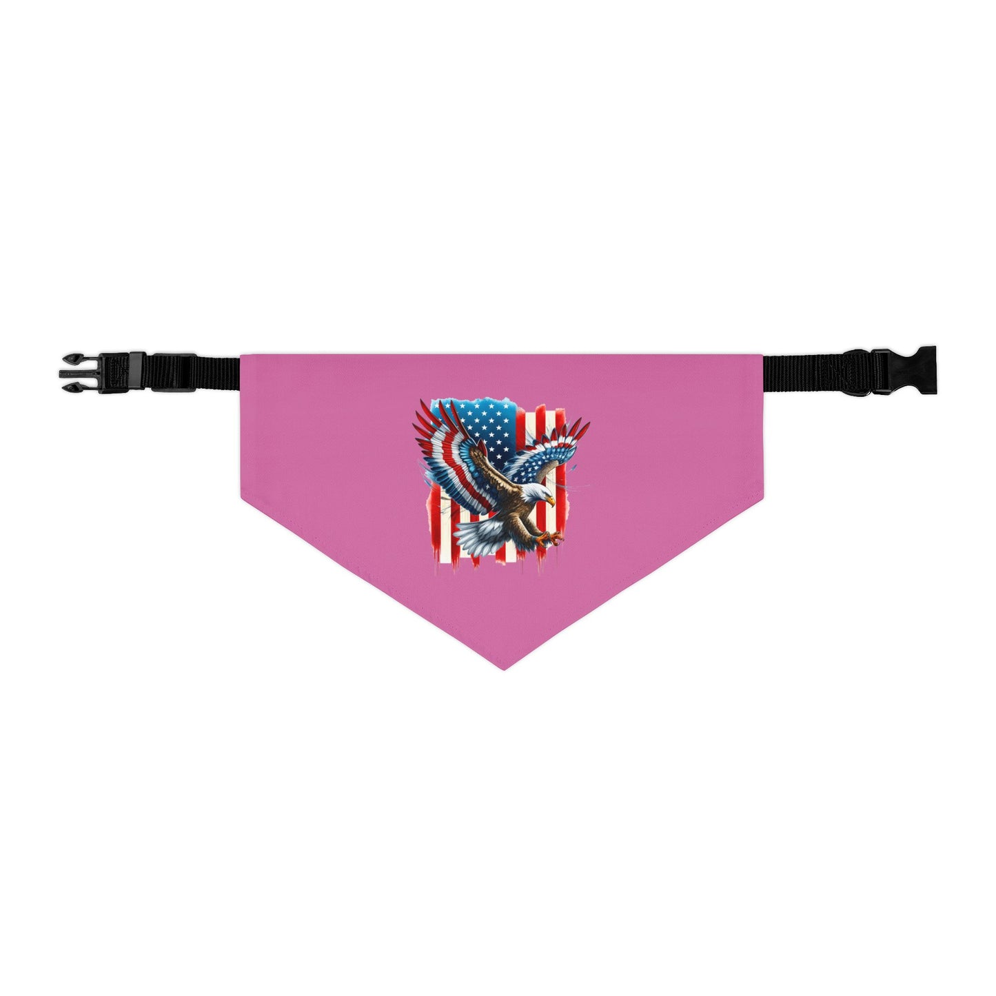 Princess Grace Patriotic Pet Bandana Collar American Eagle Design for Dogs