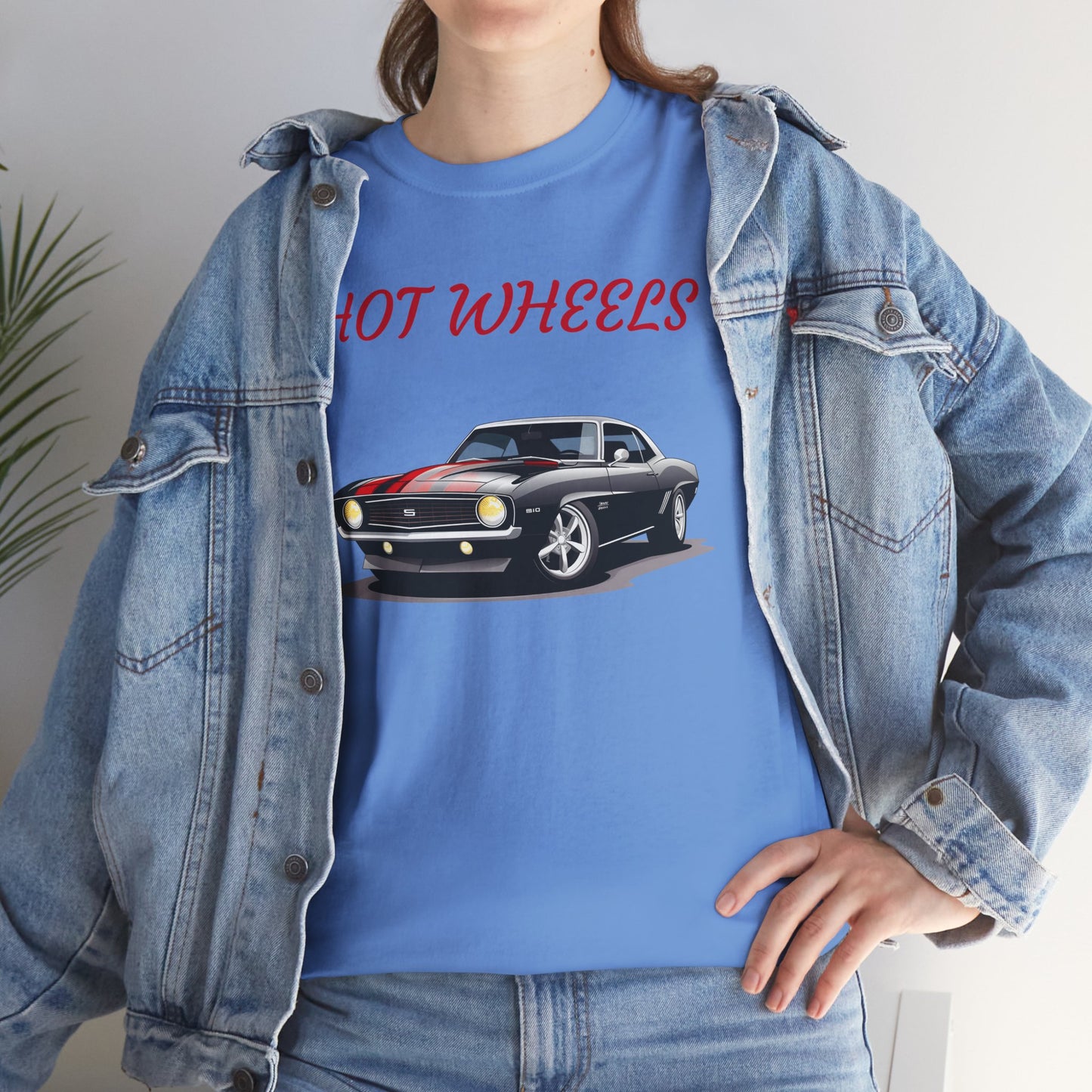 Princess Grace Hot Wheels Unisex Heavy Cotton Tee Classic Car Graphic Style