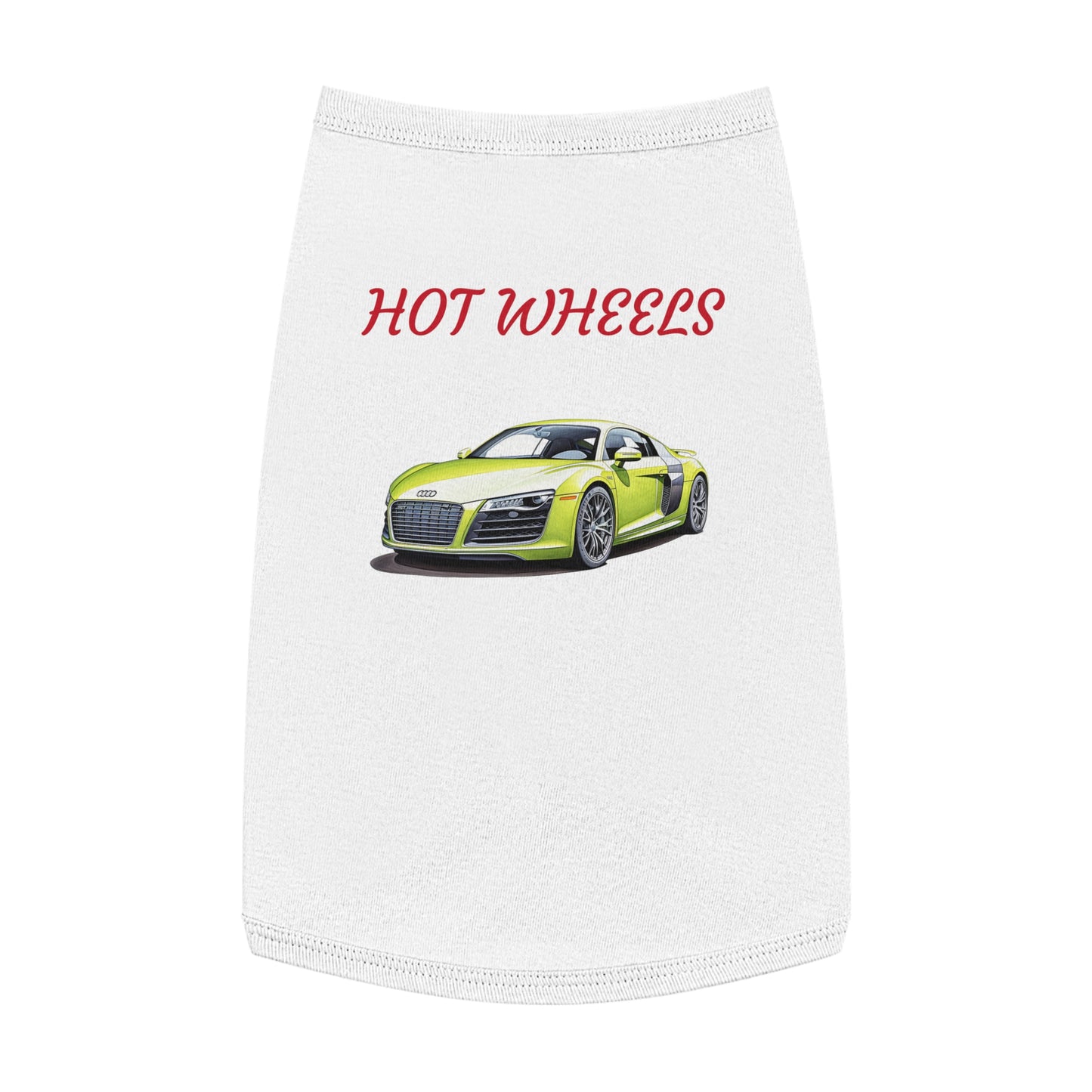 Princess Grace Hot Wheels Pet Tank Top Stylish Car Theme for Dog Lovers