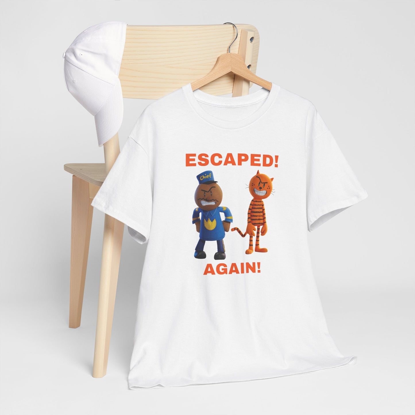 Princess Grace Humorous Escaped Again Unisex Heavy Cotton Tee