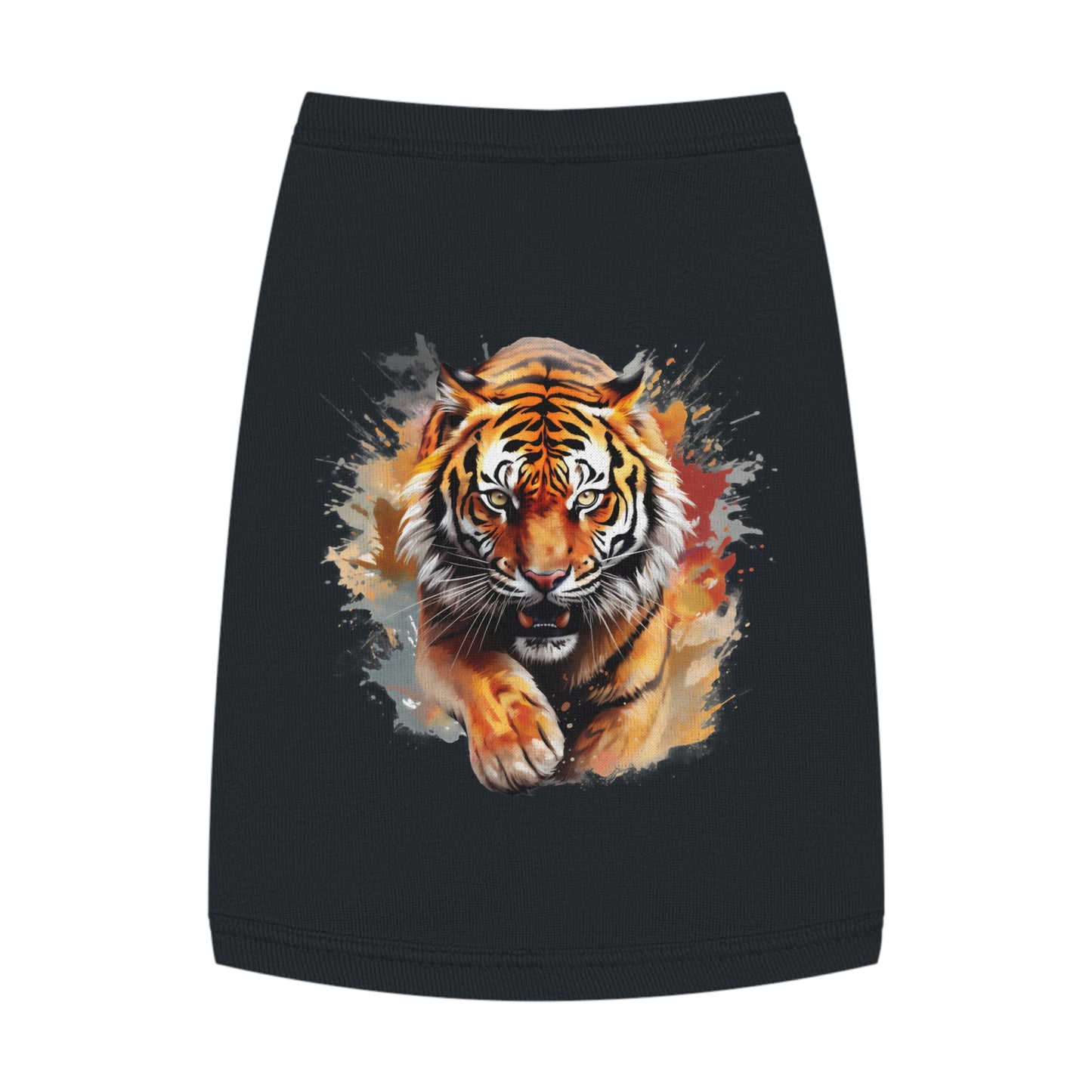 Princess Grace CUTE Wild Tiger Pet Tank Top Stylish Animal Print for Trendy Pets