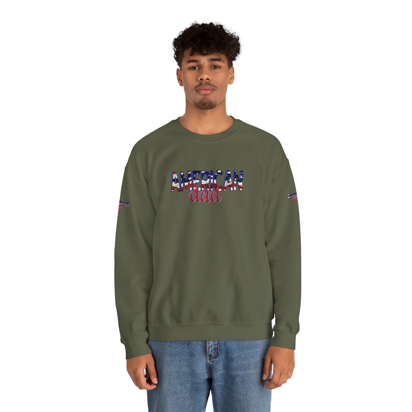 Princess Grace American Dad Unisex Crewneck Sweatshirt Patriotic Gift for Father's Day