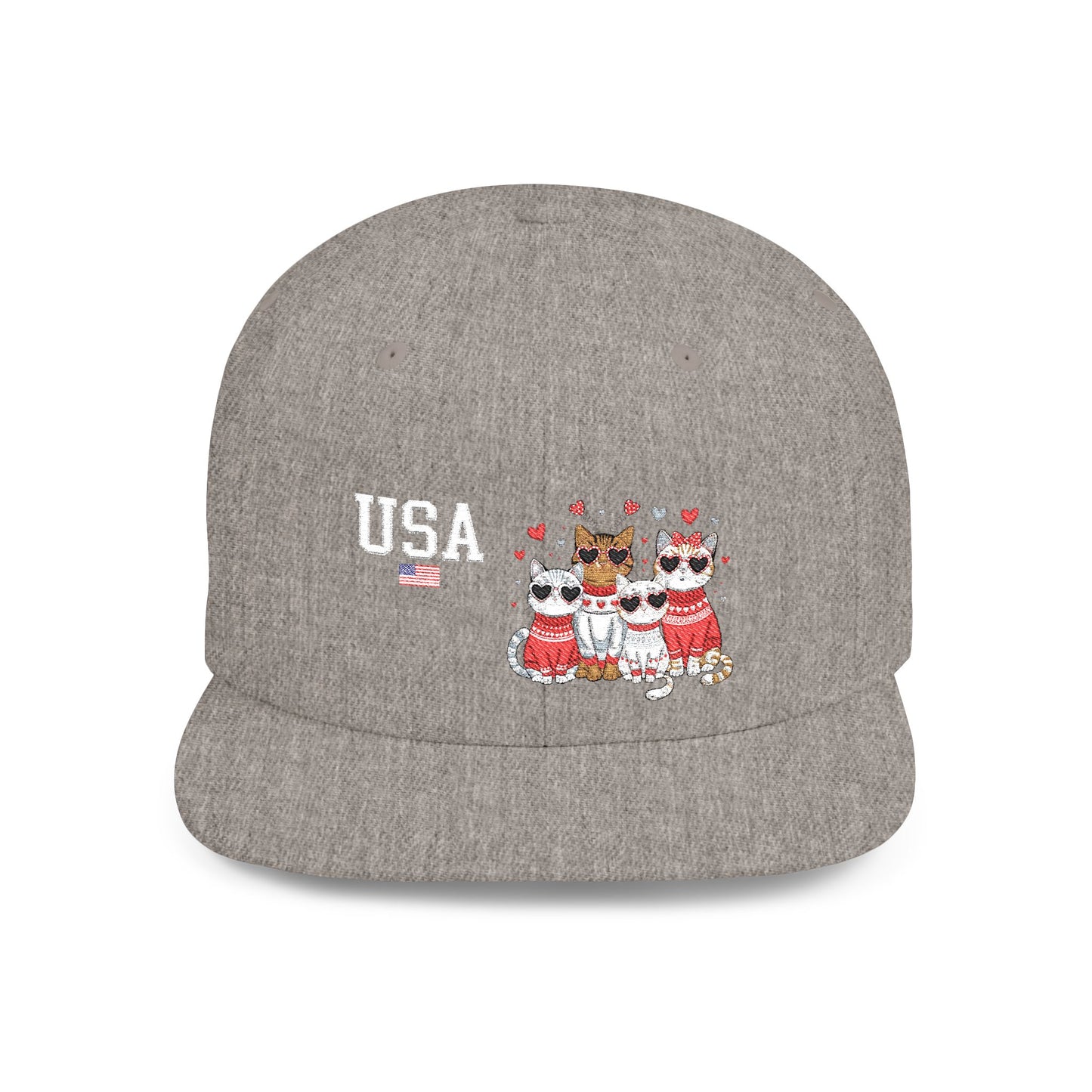 Princess Grace  TEAM USA  Flat Bill Snapback Hat