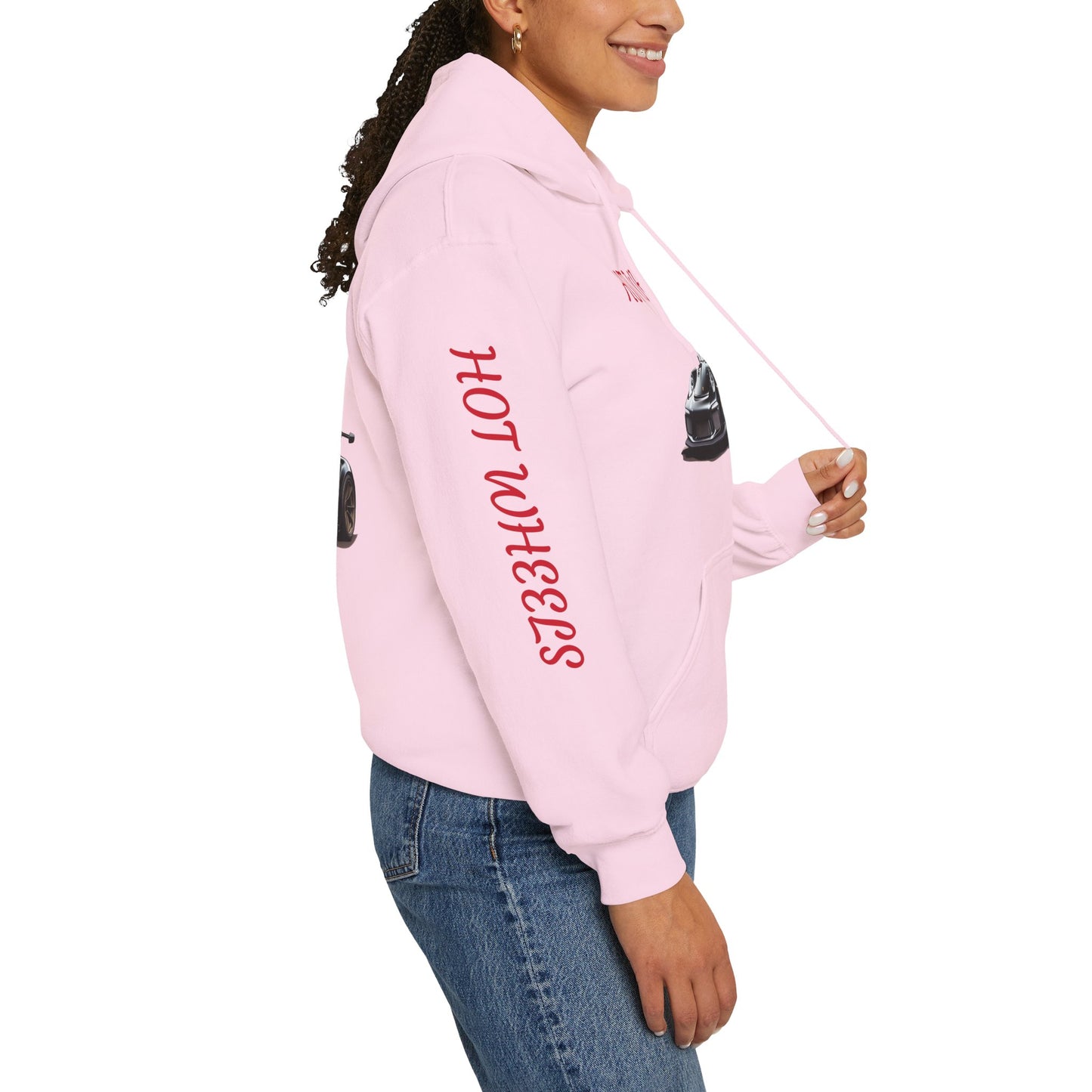 Princess Grace  Hot Wheels Unisex Hooded Sweatshirt  Passion for Cars and Racing Enthusiasts