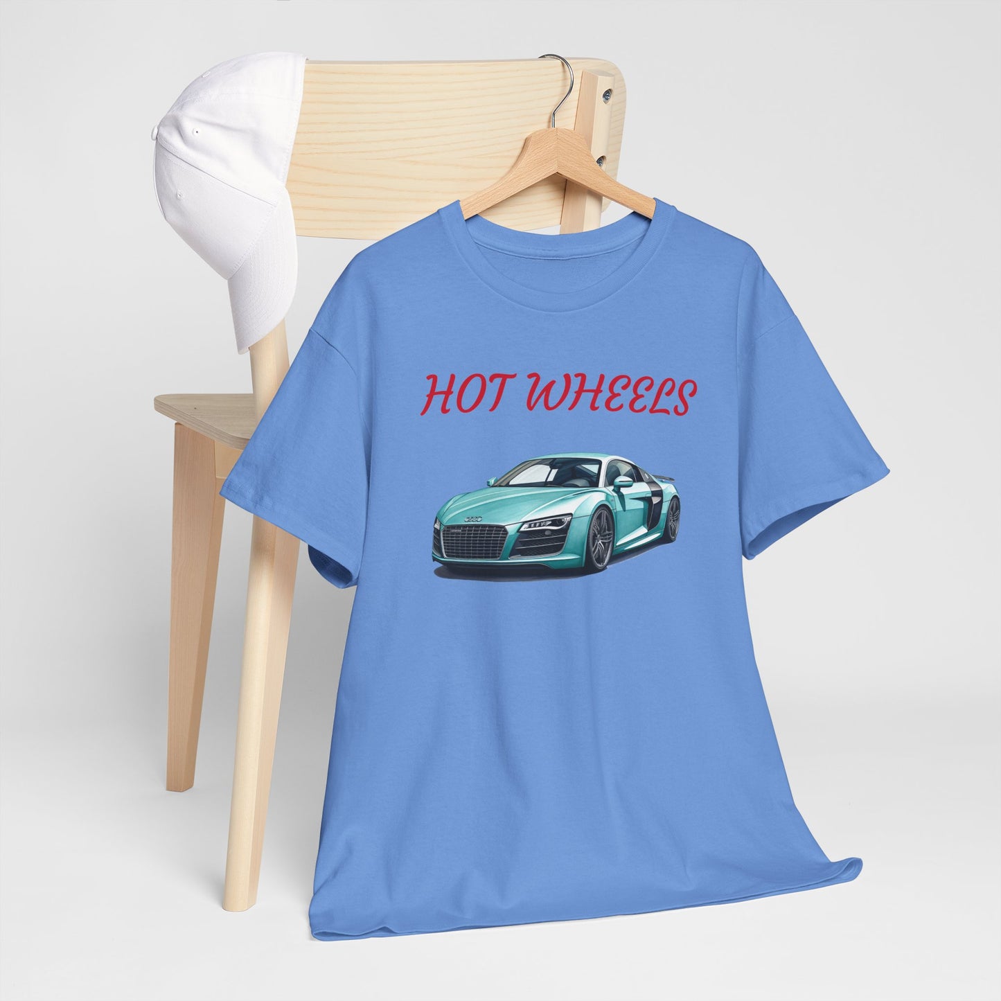 Princess Grace  Hot Wheels Unisex Heavy Cotton Tee Perfect for Car Enthusiasts & Casual Wear