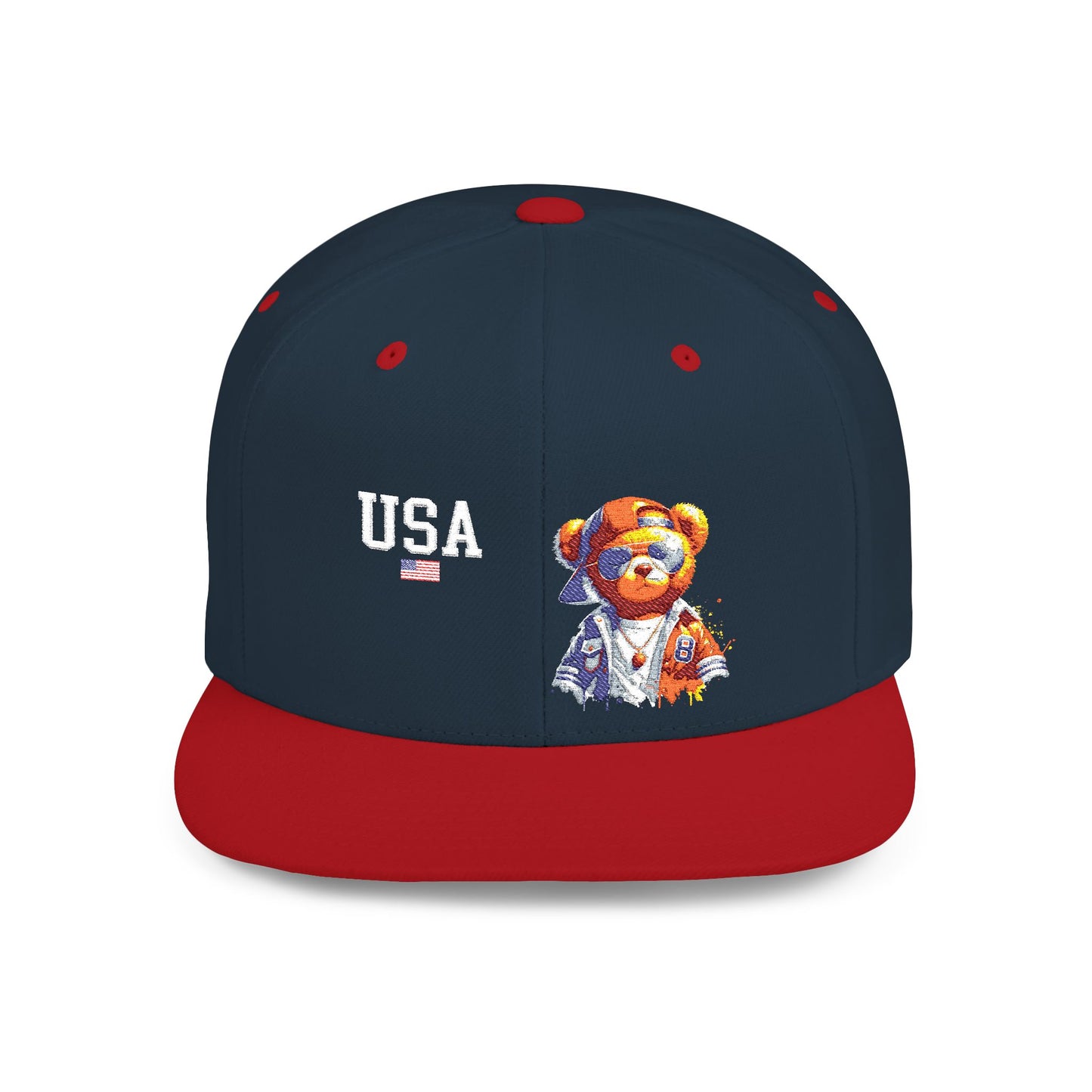 Princess Grace  TEAM USA  Flat Bill Snapback Hat