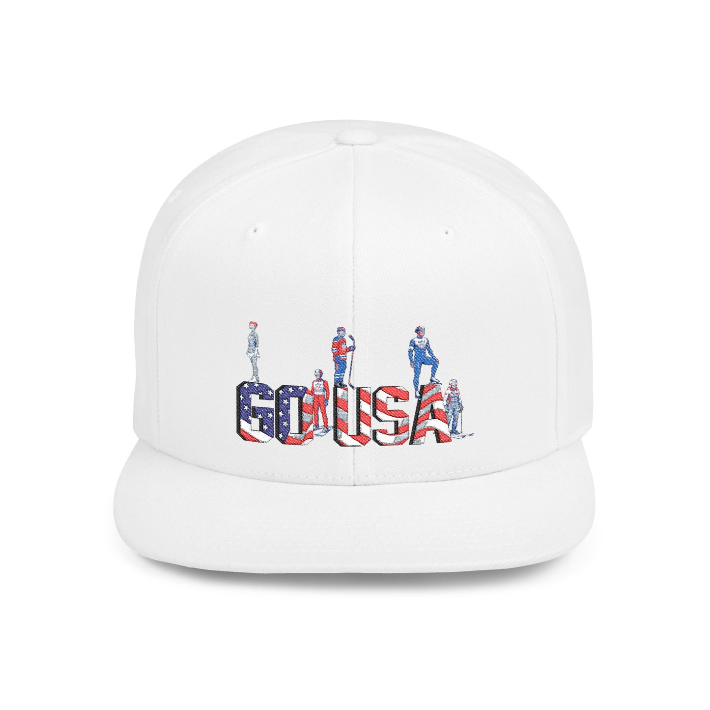 Princess Grace  TEAM USA  Flat Bill Snapback Hat