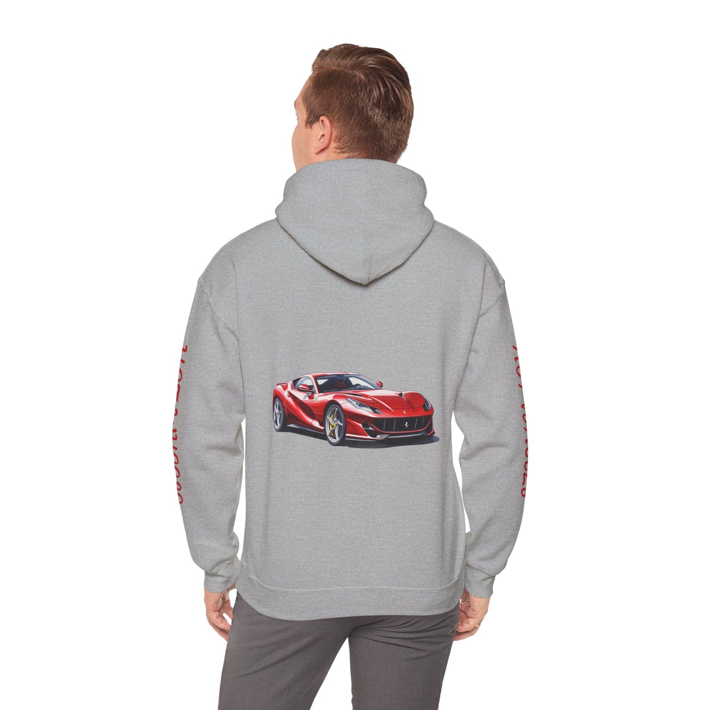 Princess Grace  Hot Wheels Unisex Hooded Sweatshirt  Car Enthusiast Apparel