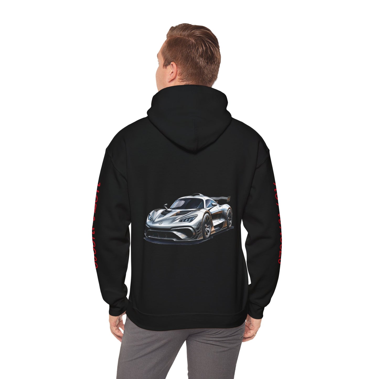 Princess Grace  Hot Wheels Unisex Hooded Sweatshirt Racing Inspired Comfort for Car Enthusiasts