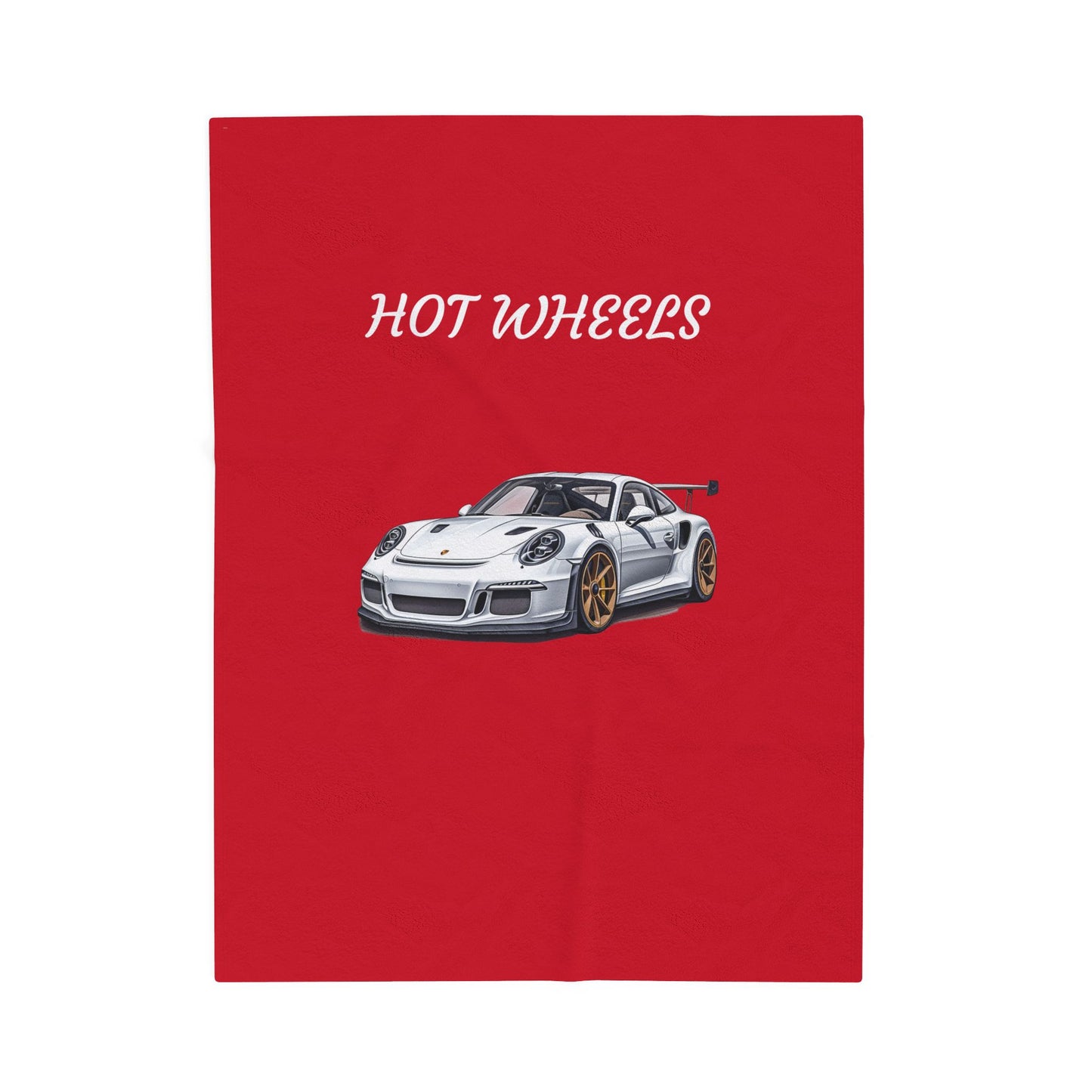 Princess Grace  Hot Wheels Plush Blanket  Cozy Automotive Throw for Car Enthusiasts