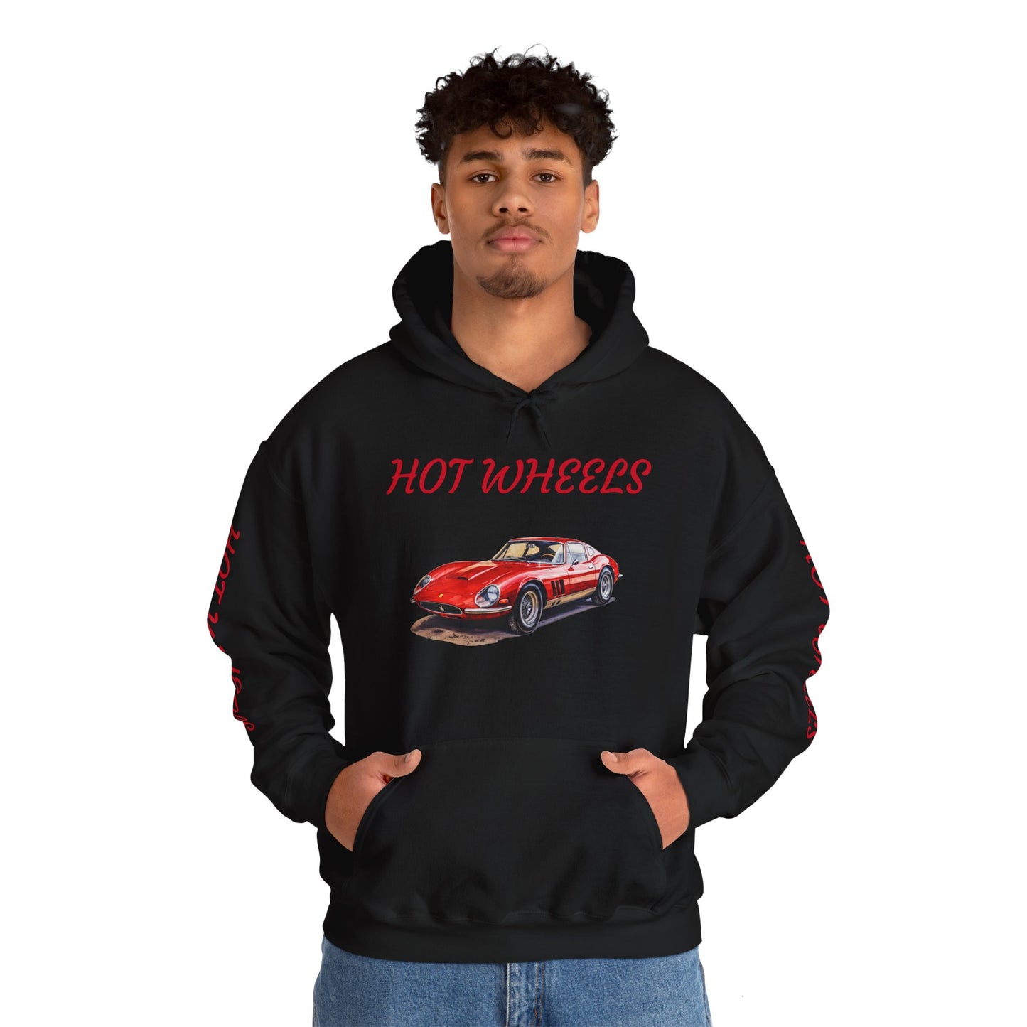 Cool Vintage Car Hoodie - Hot Wheels Design for Auto Enthusiasts