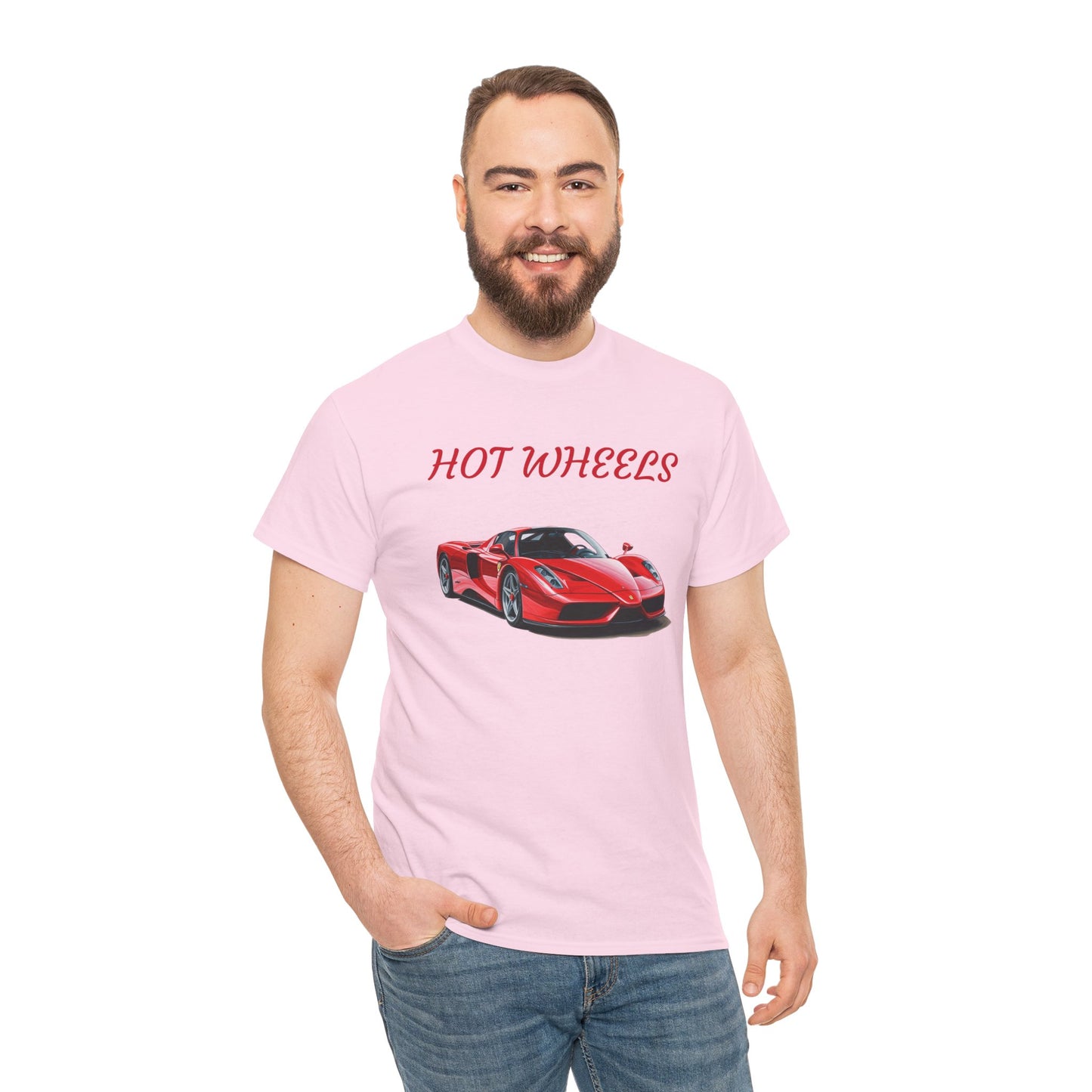 Princess Grace  Hot Wheels Unisex Heavy Cotton Tee Perfect for Car Enthusiasts