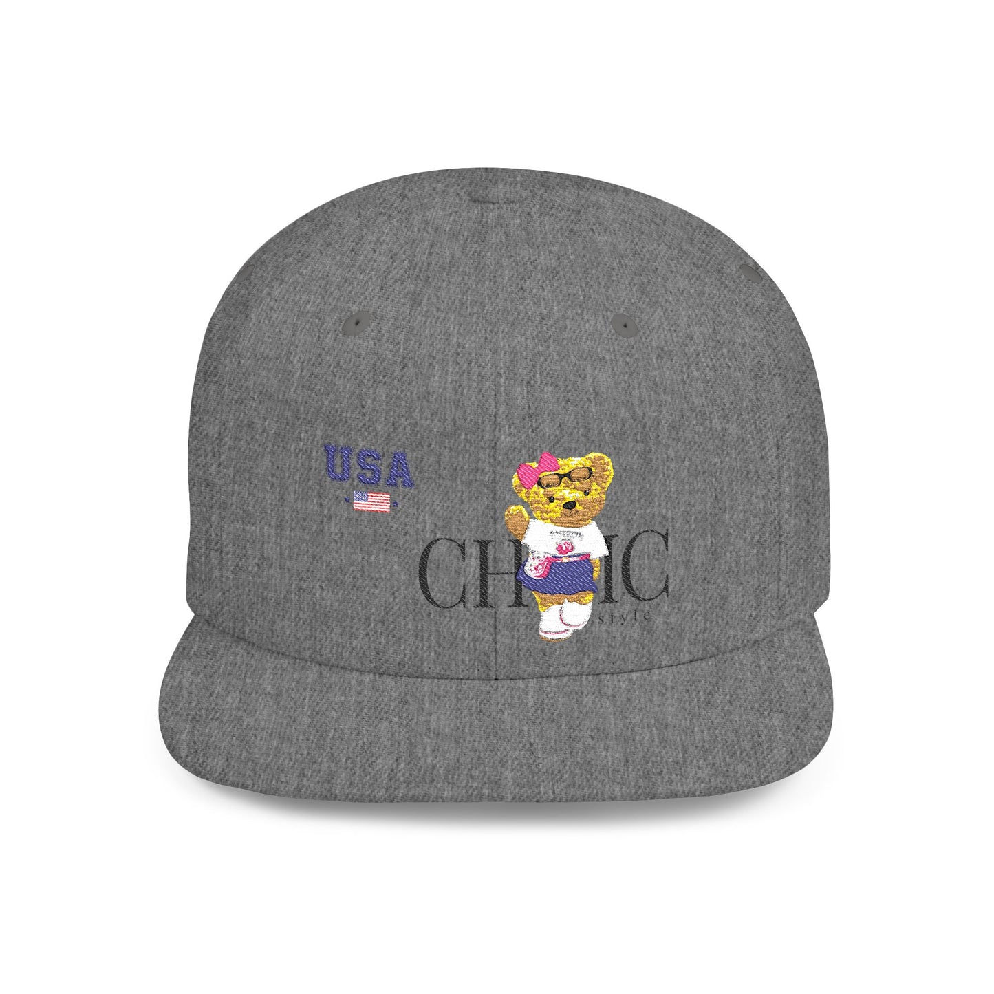 Princess Grace  TEAM USA  Flat Bill Snapback Hat