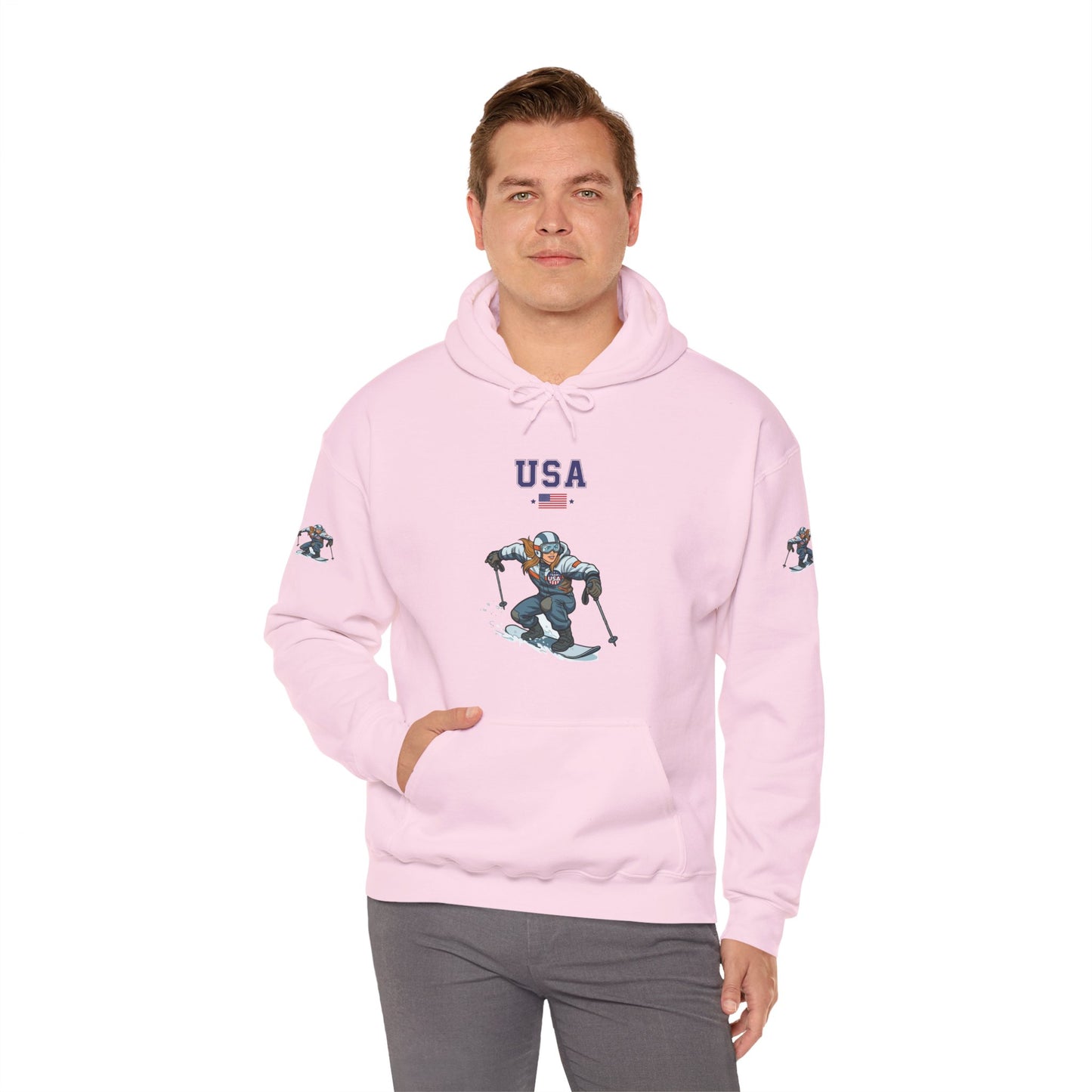 Princess Grace  TEAM USA  Unisex Heavy Blend Hooded Sweatshirt