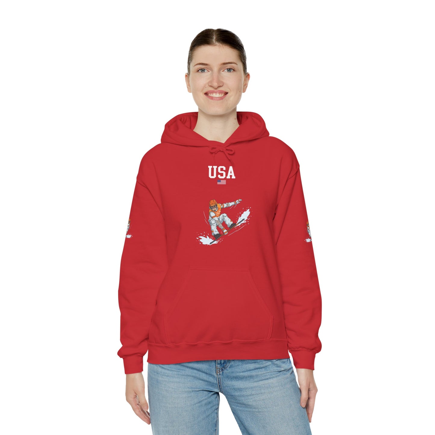 Princess Grace  TEAM USA  Unisex Heavy Blend Hooded Sweatshirt