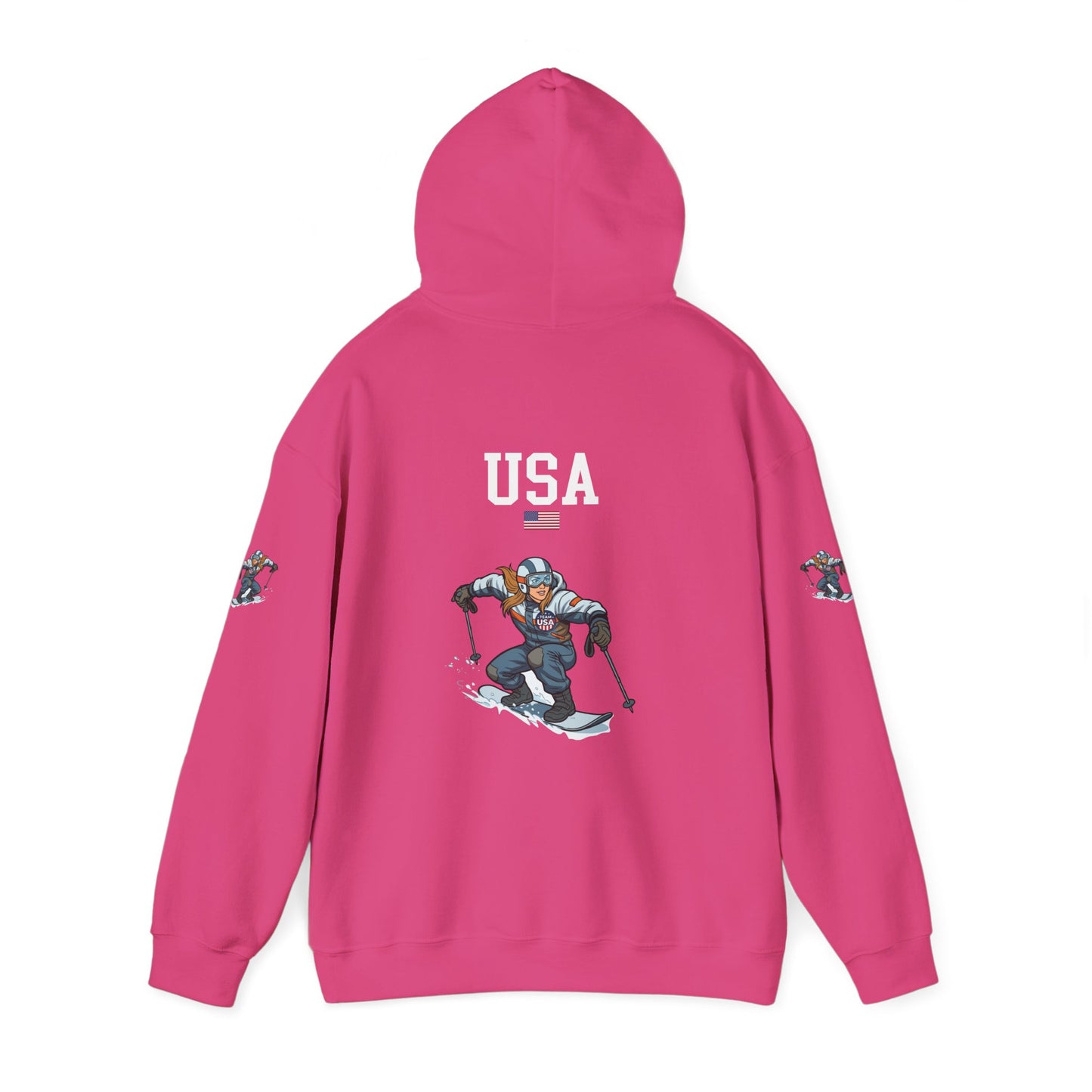 Princess Grace  TEAM USA  Unisex Heavy Blend Hooded Sweatshirt