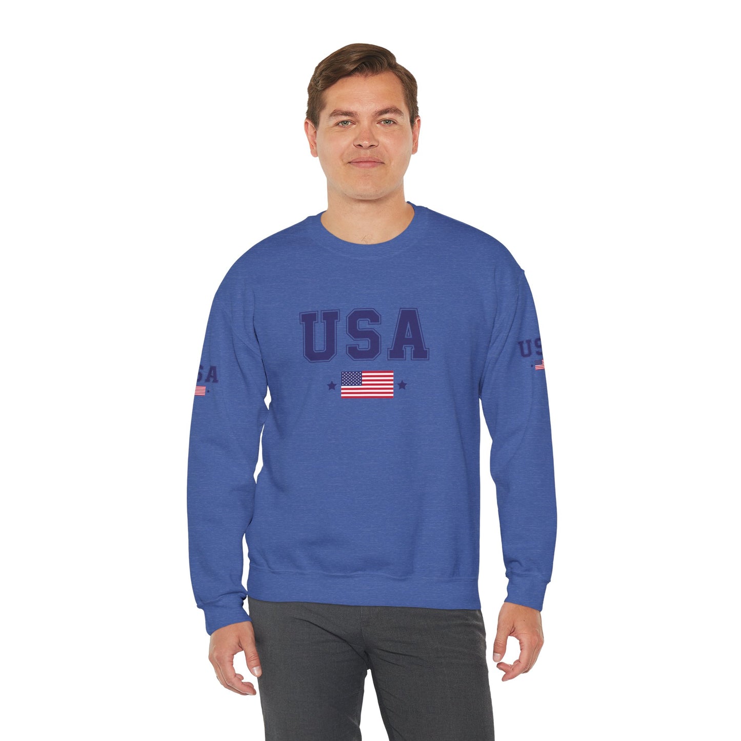 Princess Grace TEAM USA  Unisex Heavy Blend Crewneck Sweatshirt
