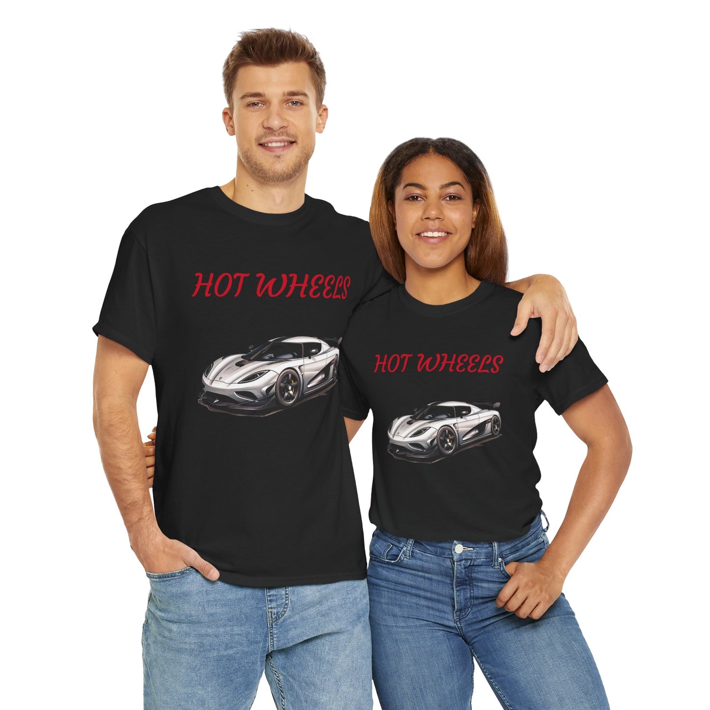 Princess Grace  Hot Wheels Unisex Heavy Cotton Tee Car Enthusiast Shirt