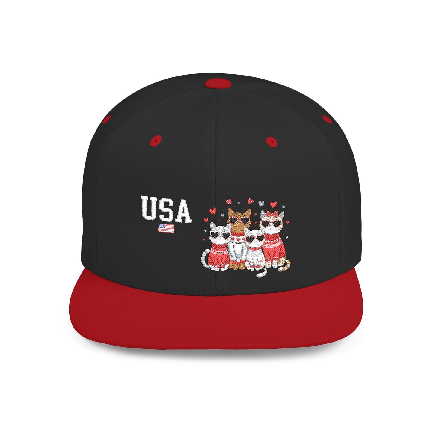Princess Grace  TEAM USA  Flat Bill Snapback Hat