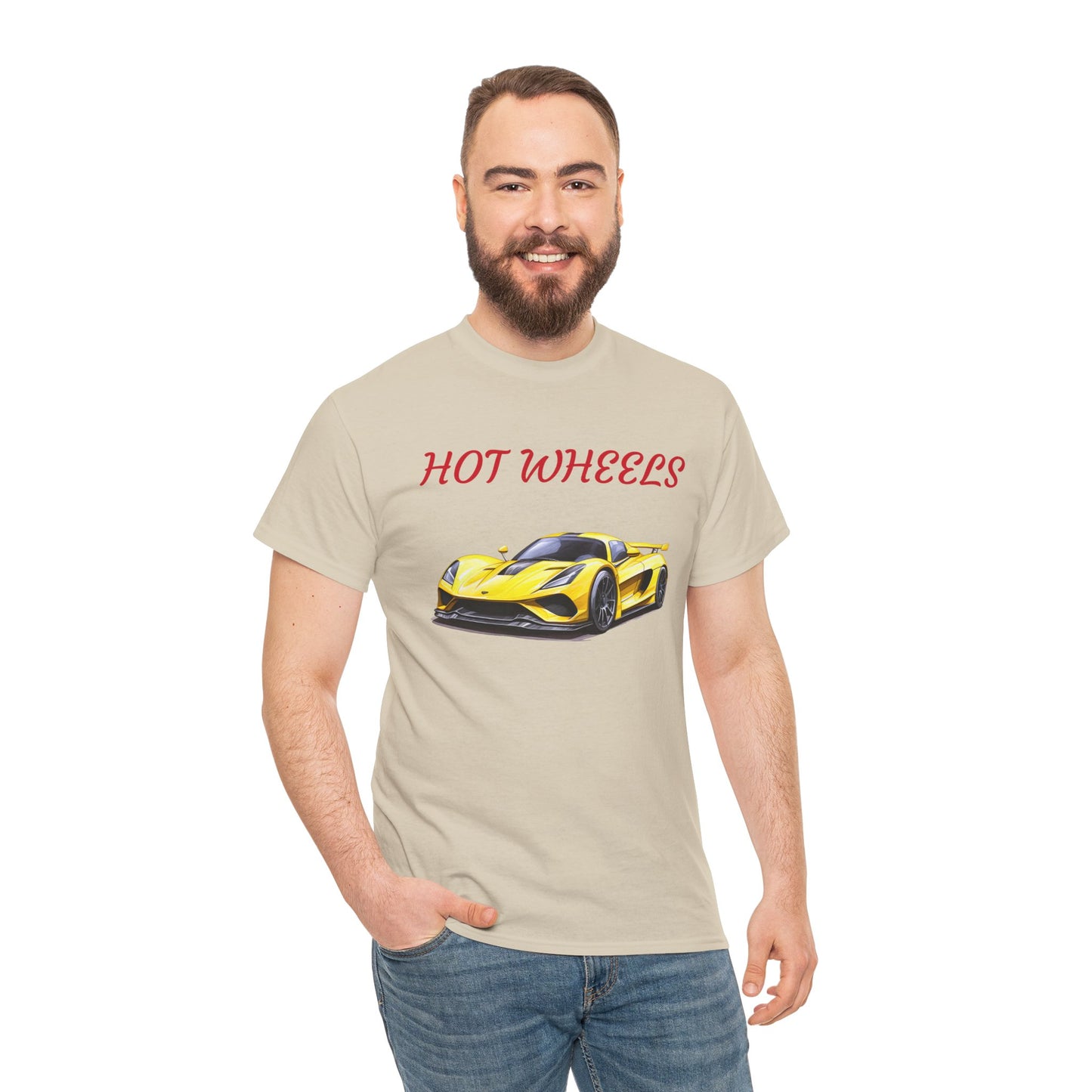 Princess Grace  Hot Wheels Unisex Heavy Cotton Tee Perfect for Car Enthusiasts