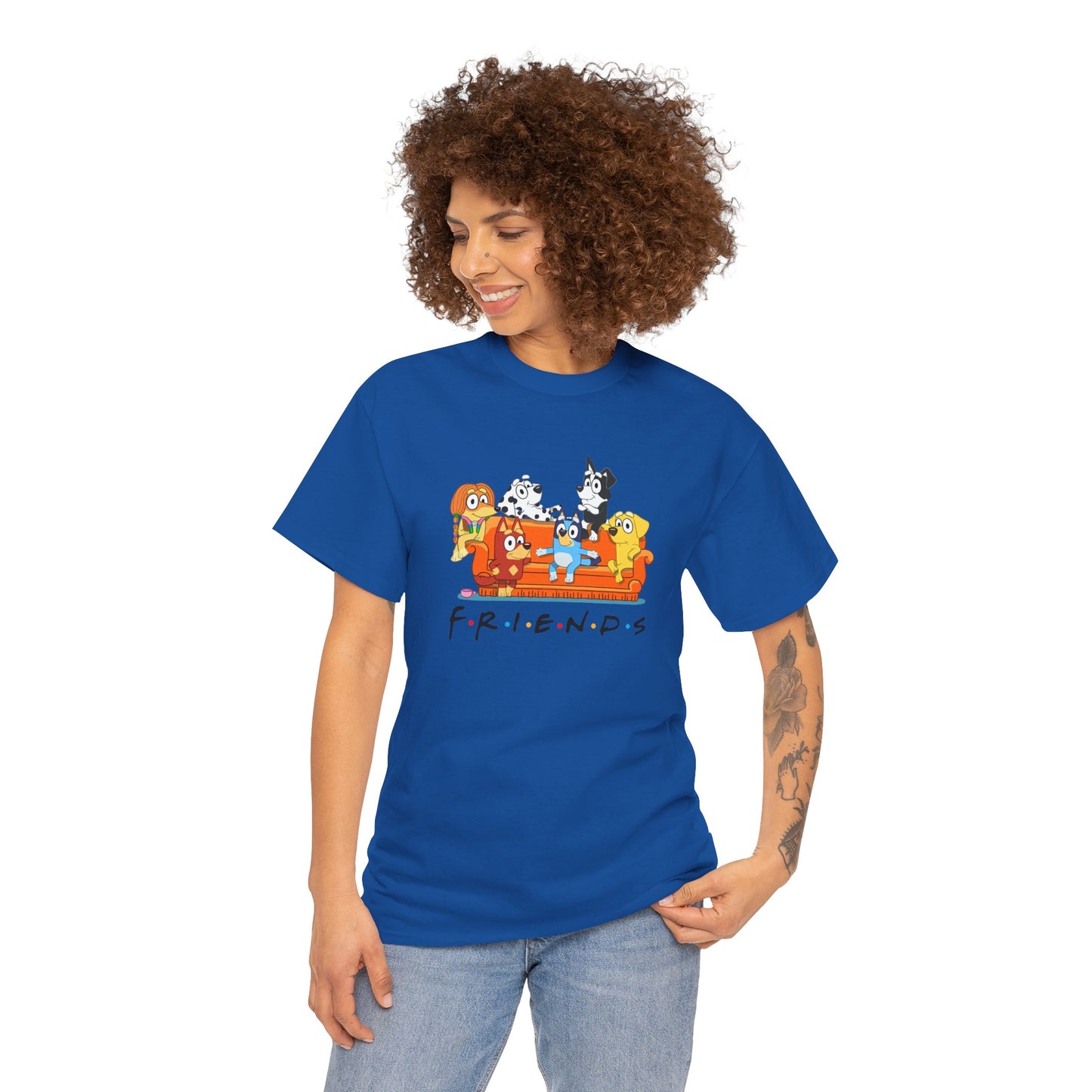 Princess Grace  Bluey  Funny Friends Graphic Tee for Pet Lovers