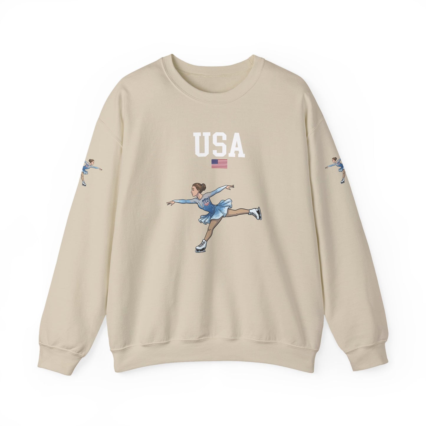 Princess Grace  TEAM USA  Unisex Heavy Blend  Crewneck Sweatshirt