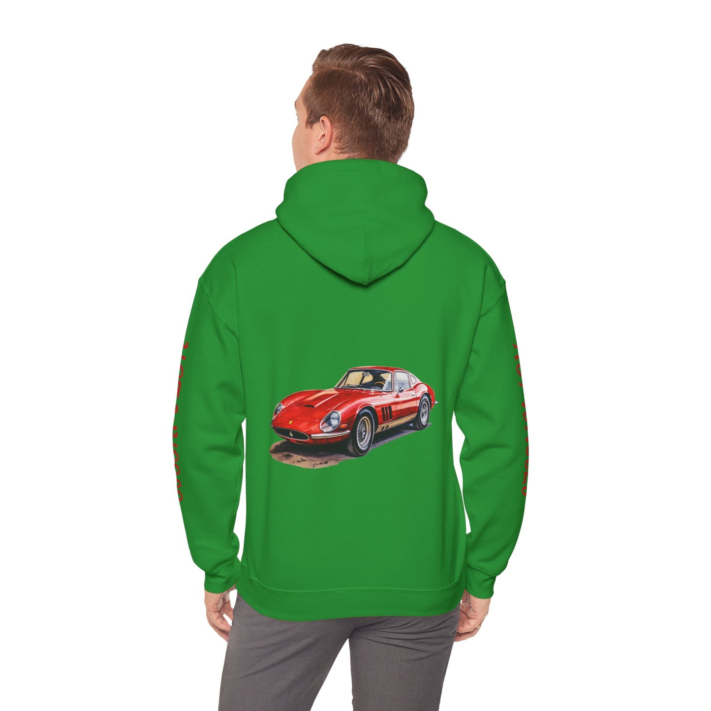 Cool Vintage Car Hoodie - Hot Wheels Design for Auto Enthusiasts