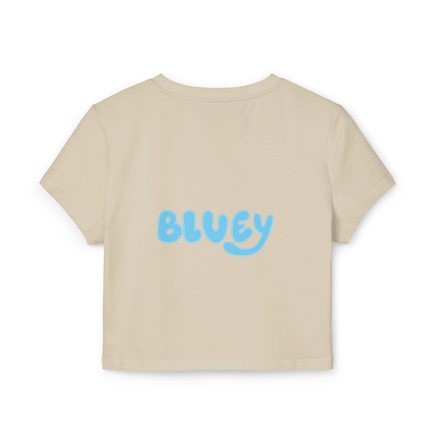 Princess Grace  Cute Bluey Graphic Women's Baby Tee  Waggin' Into Love