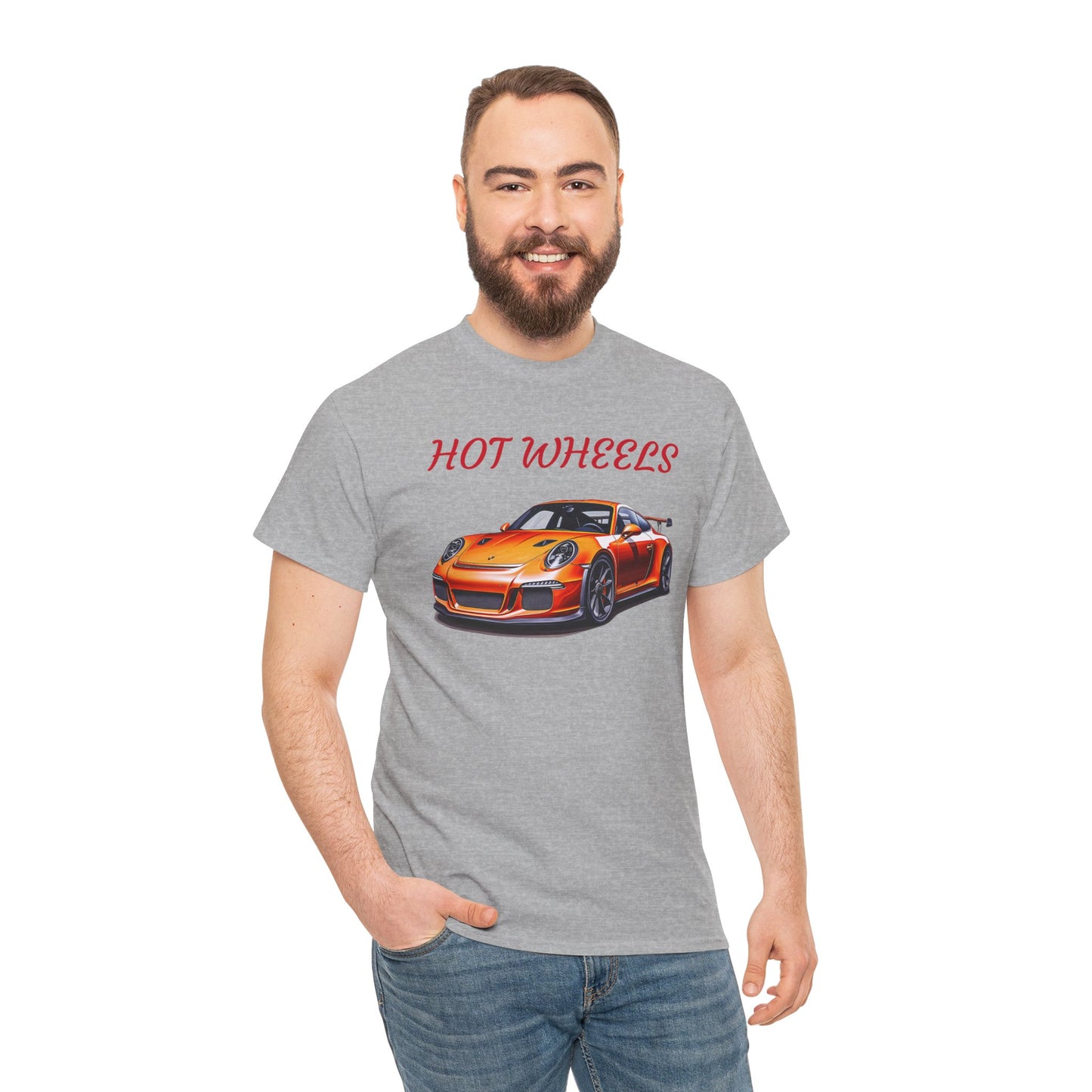 Princess Grace  Hot Wheels Unisex Heavy Cotton Tee Perfect for Car Enthusiasts