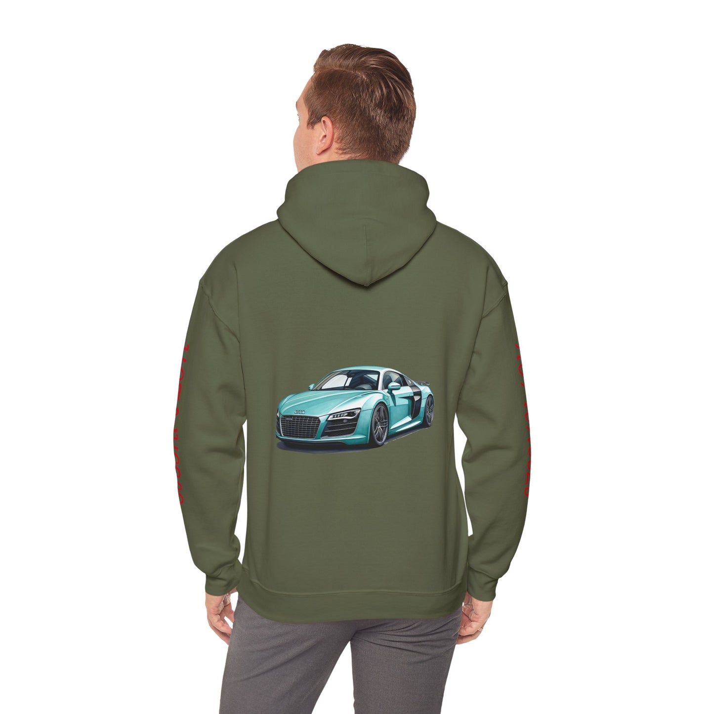 Princess Grace  Hot Wheels Unisex Hooded Sweatshirt Car Enthusiast Apparel