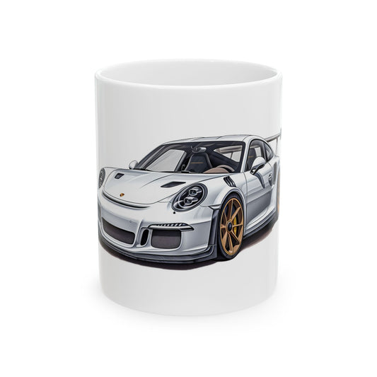Princess Grace  Porsche Racing Car Ceramic Mug  Perfect Gift for Car Enthusiasts