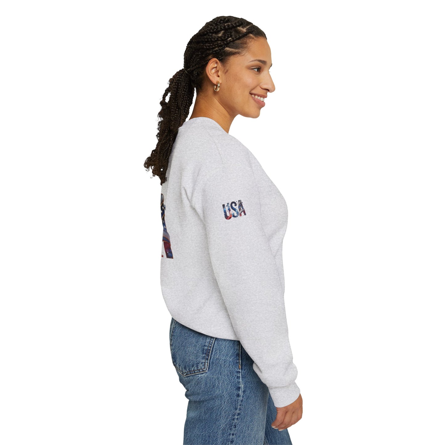 Princess Grace TEAM USA  Unisex Heavy Blend Crewneck Sweatshirt