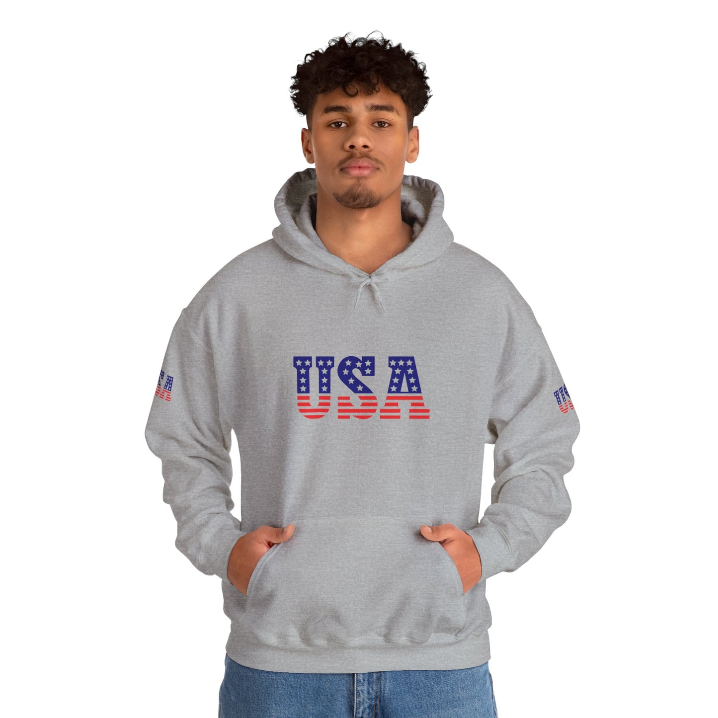 Princess Grace  TEAM USA  Unisex Heavy Blend  Hooded Sweatshirt  Patriotic Eagle Design