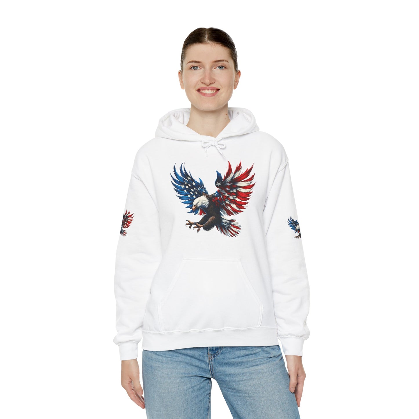 Princess Grace American Eagle Unisex Heavy Blend Hooded Sweatshirt