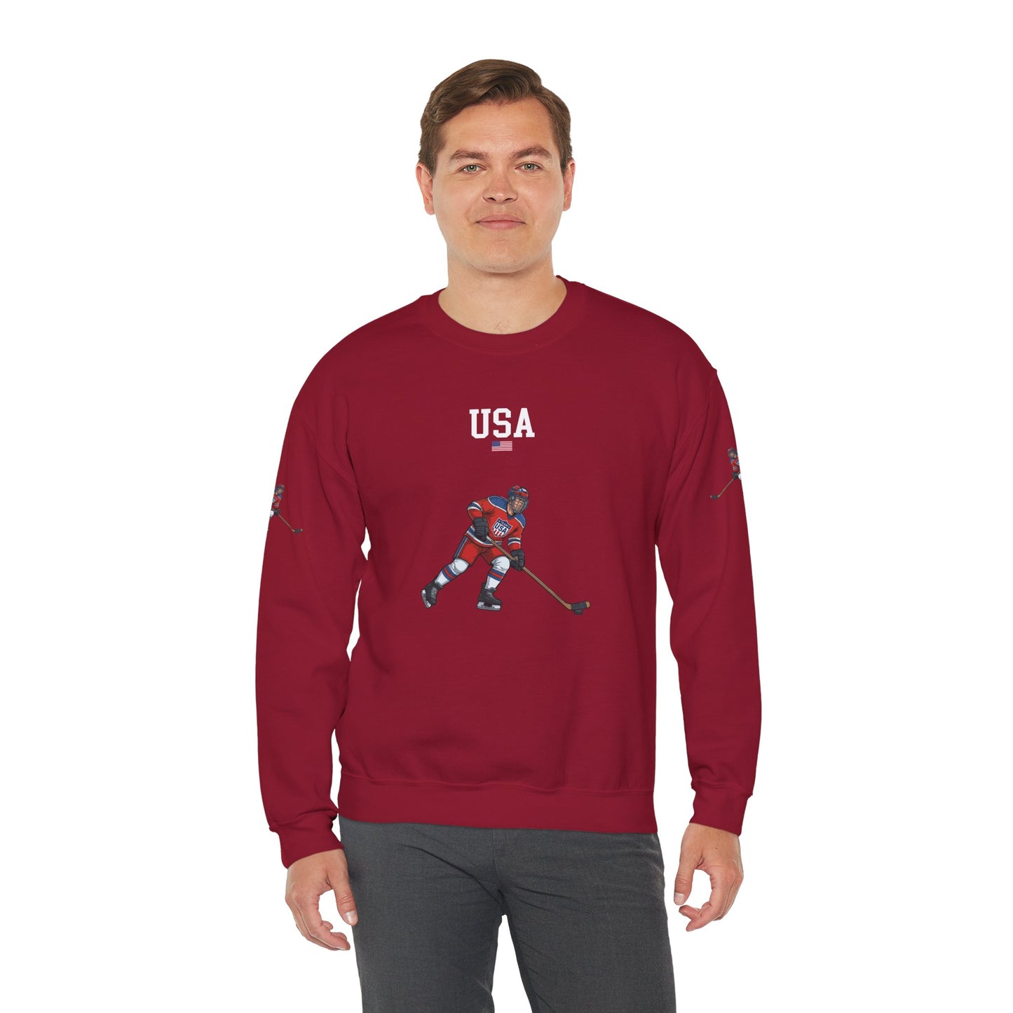 Princess Grace  TEAM USA  Unisex Heavy Blend  Crewneck Sweatshirt